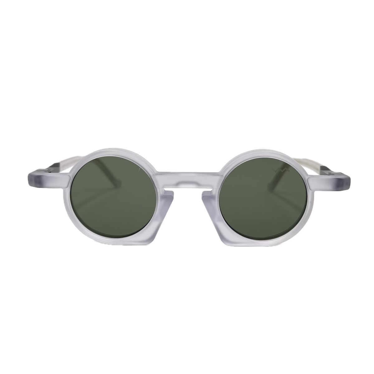 Vava Eyewear Bl0043 Black Label Crystal Matte Sunglasses In Green