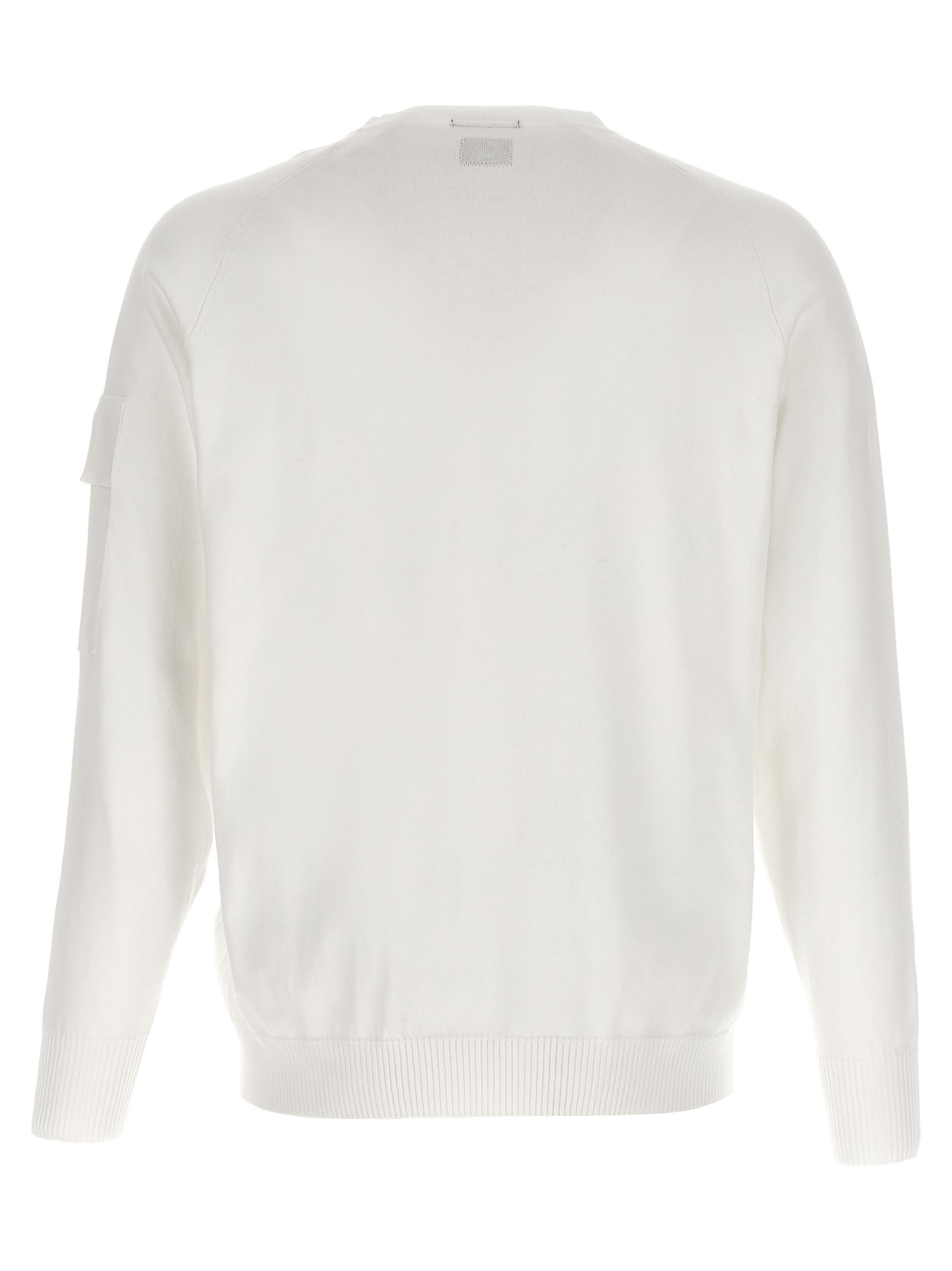 Shop C.p. Company The Metropolis Series Sweater Sweater In White