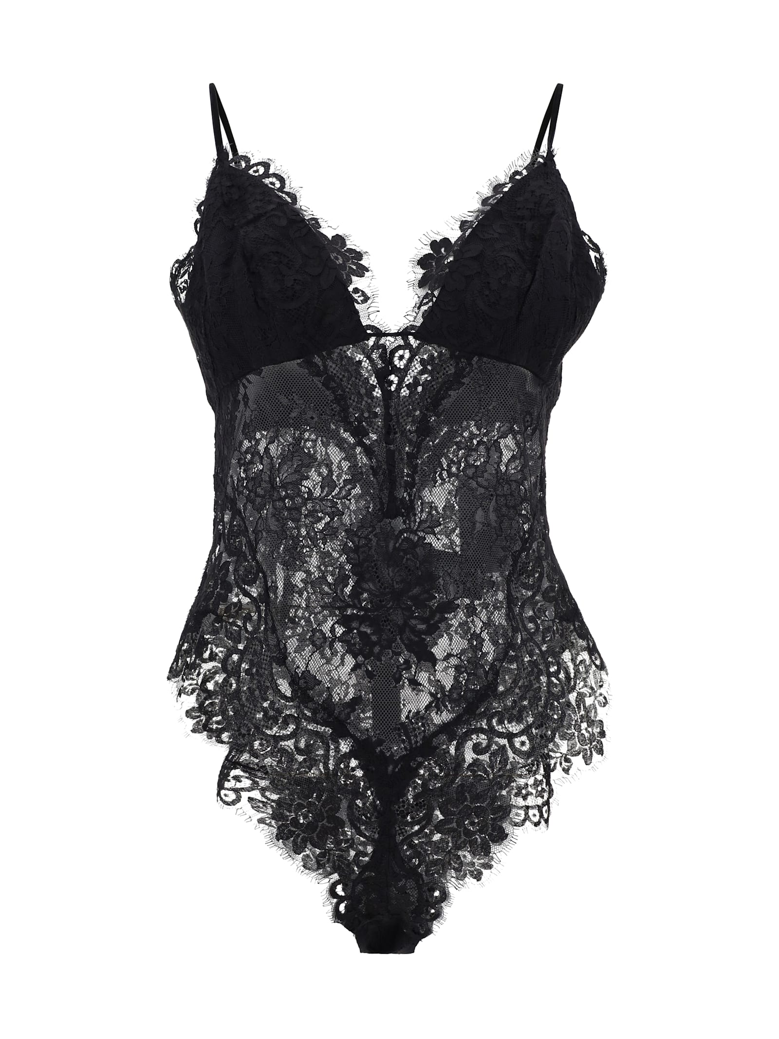 Shop Zimmermann Illustration Bodysuit In Black