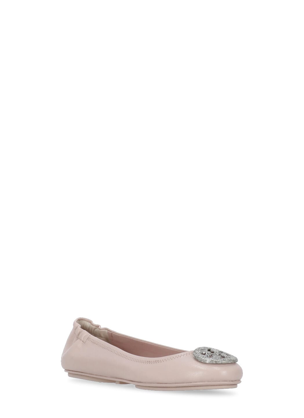 Tory Burch Minnie Travel Ballet In Pink