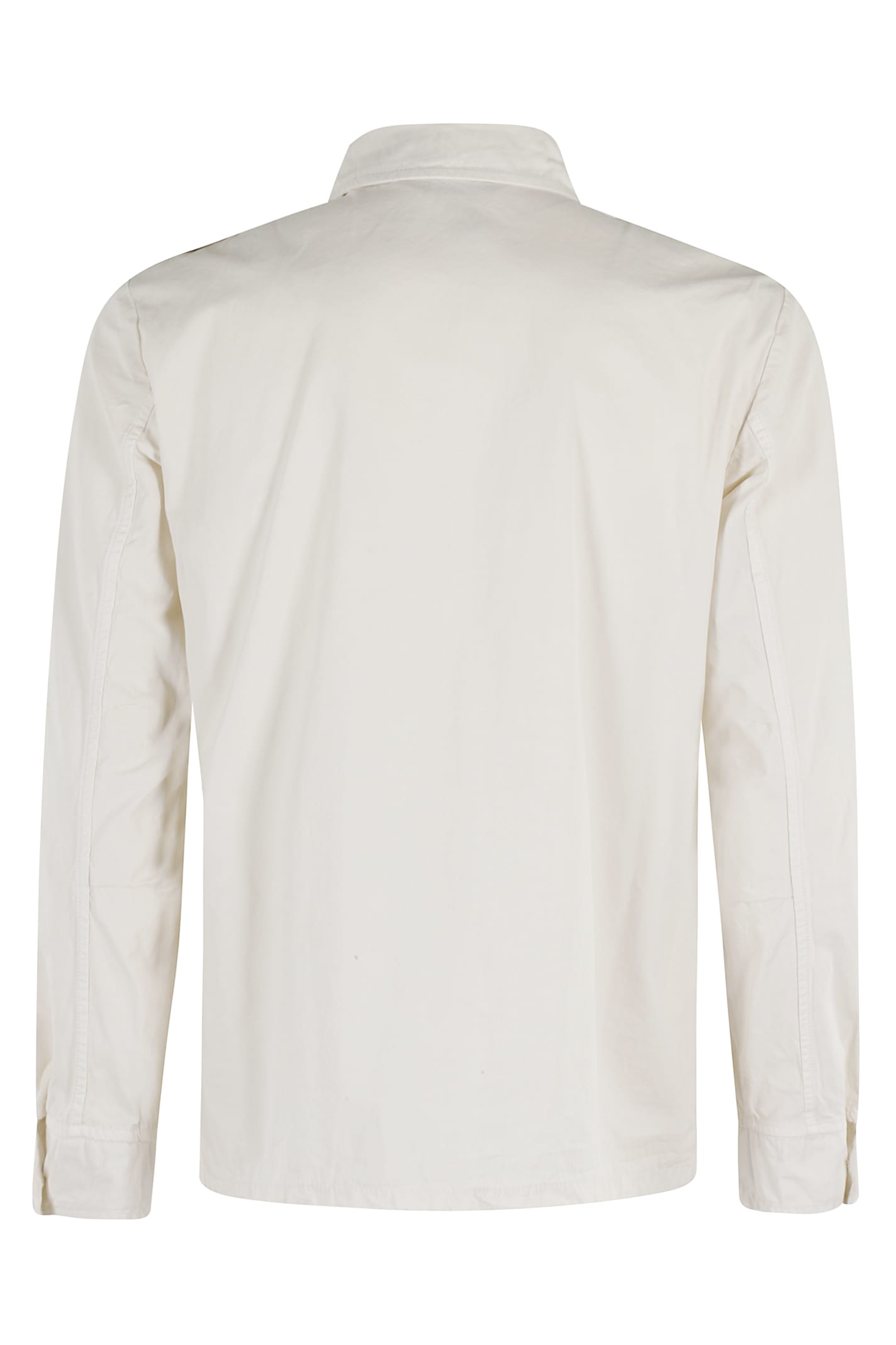 Aspesi Field Jacket With Pointed Collar And Flap Pockets