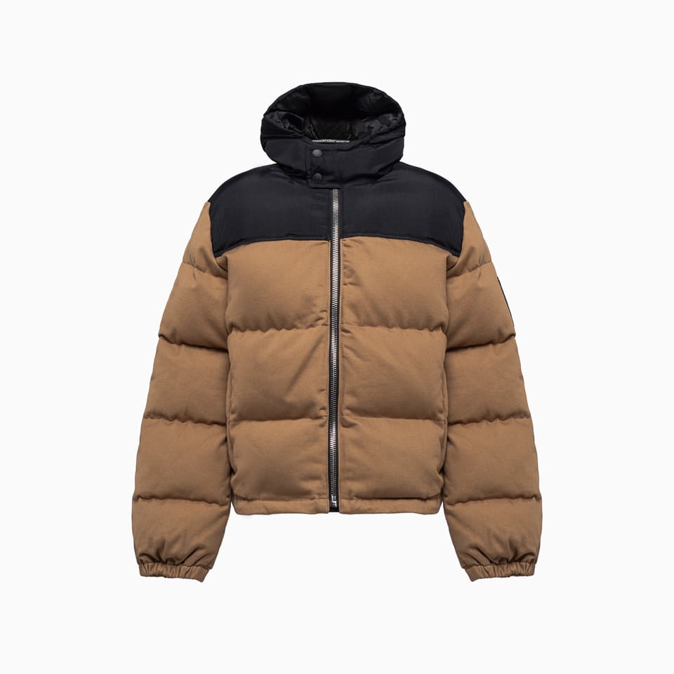 Alexander Wang Color-block Puffer Jacket
