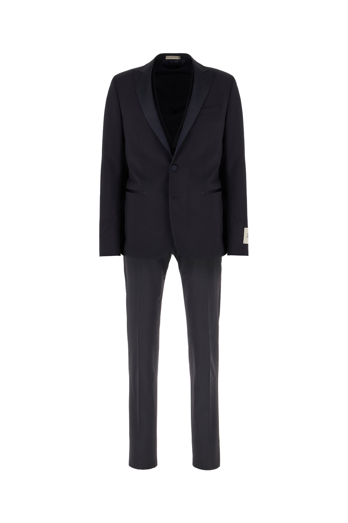 Midnight Blue Stretch Wool Suit