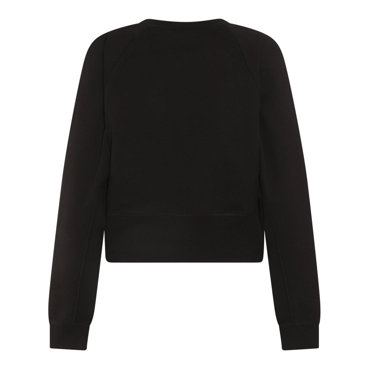 Shop Vivienne Westwood Logo-printed Crewneck Sweatshirt In Black