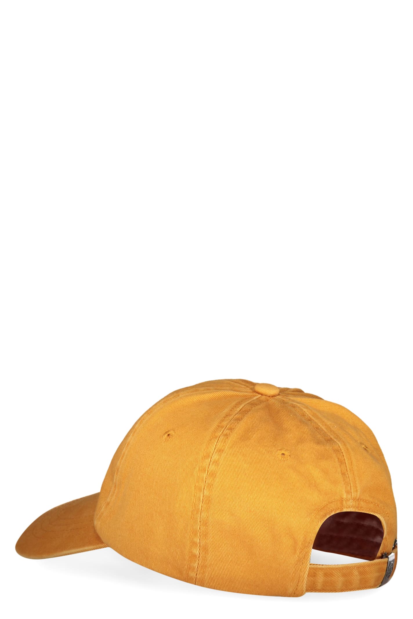 Shop Parajumpers Logo Baseball Cap In Orange