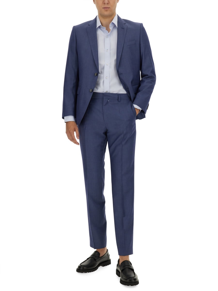 Shop Hugo Boss Slim Fit Suit In Blue