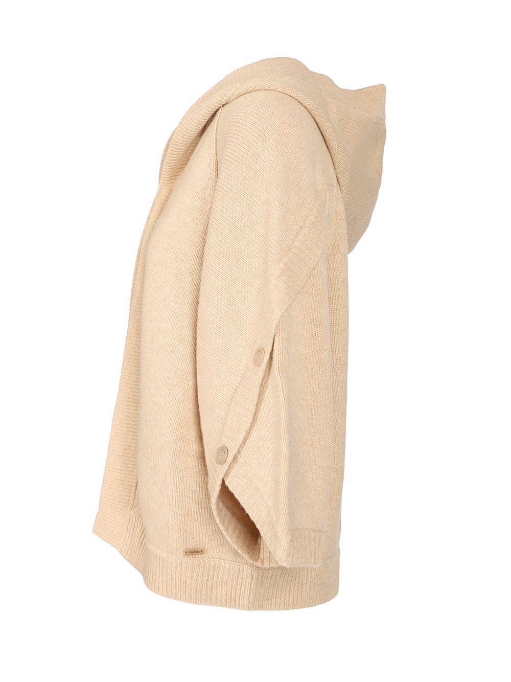 Max Mara Wool And Cashmere Cardigan In Gray
