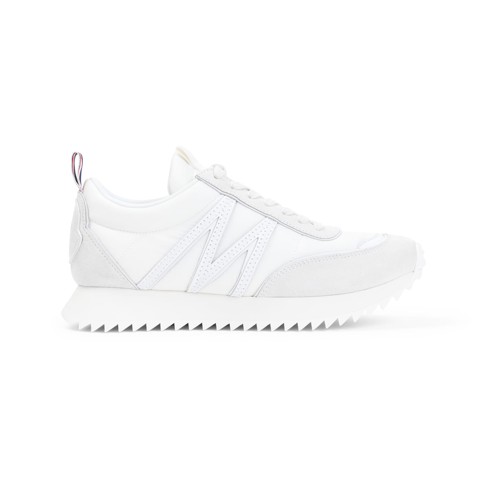 Shop Moncler Pacey Sneakers In White