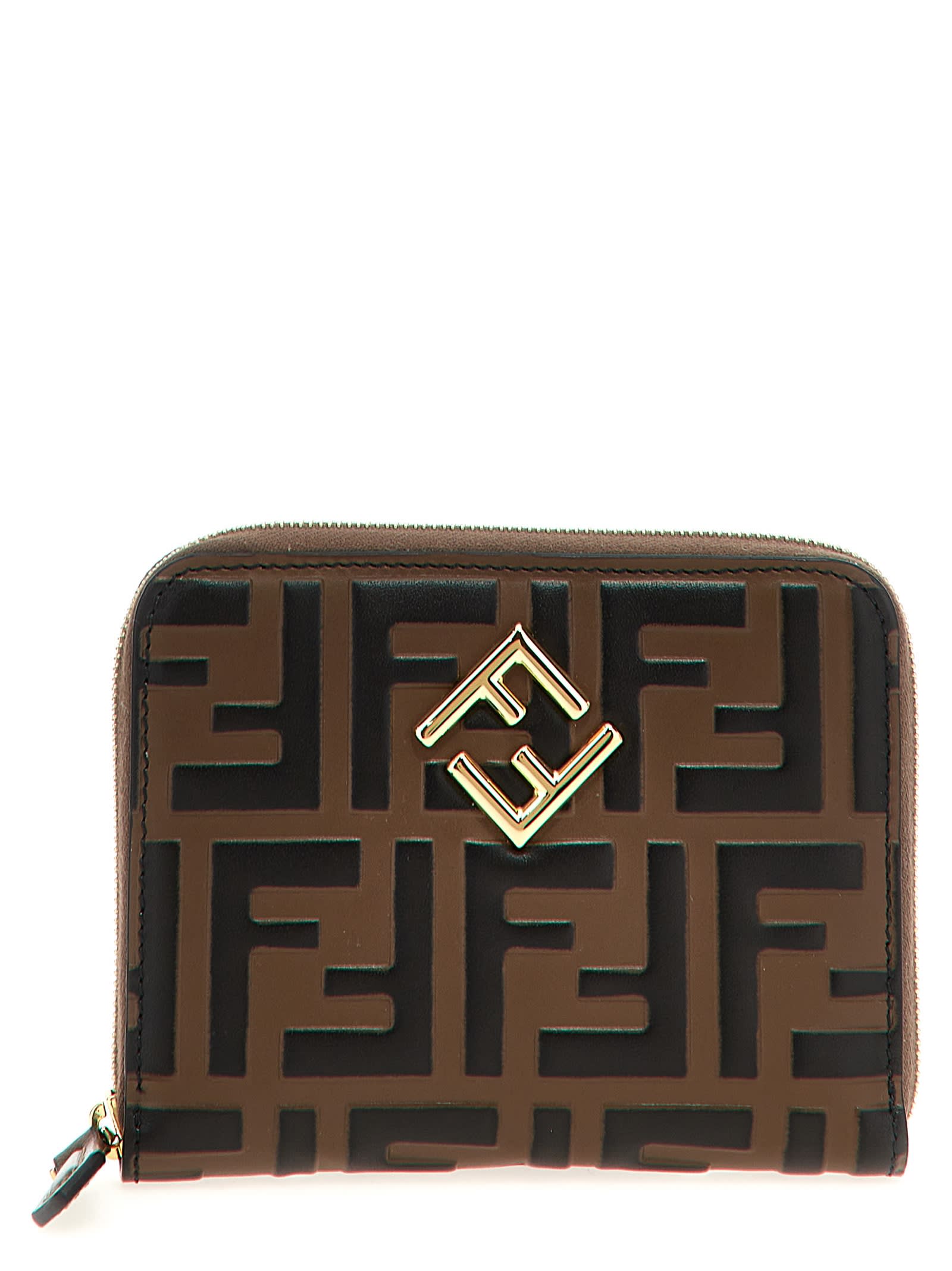Fendi Medium Ff Diamonds Wallet