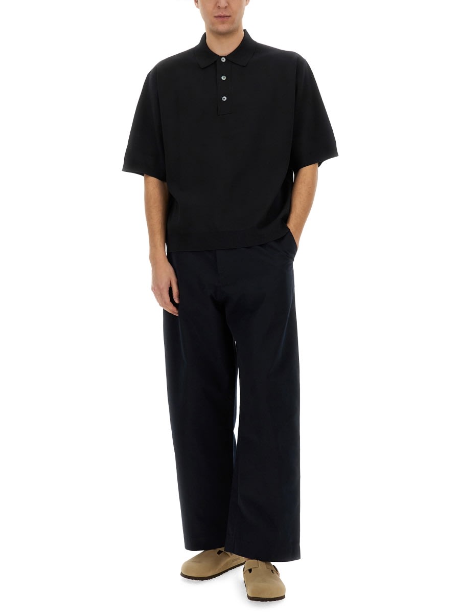 Studio Nicholson Tailored Trousers Featuring Pockets In Blue