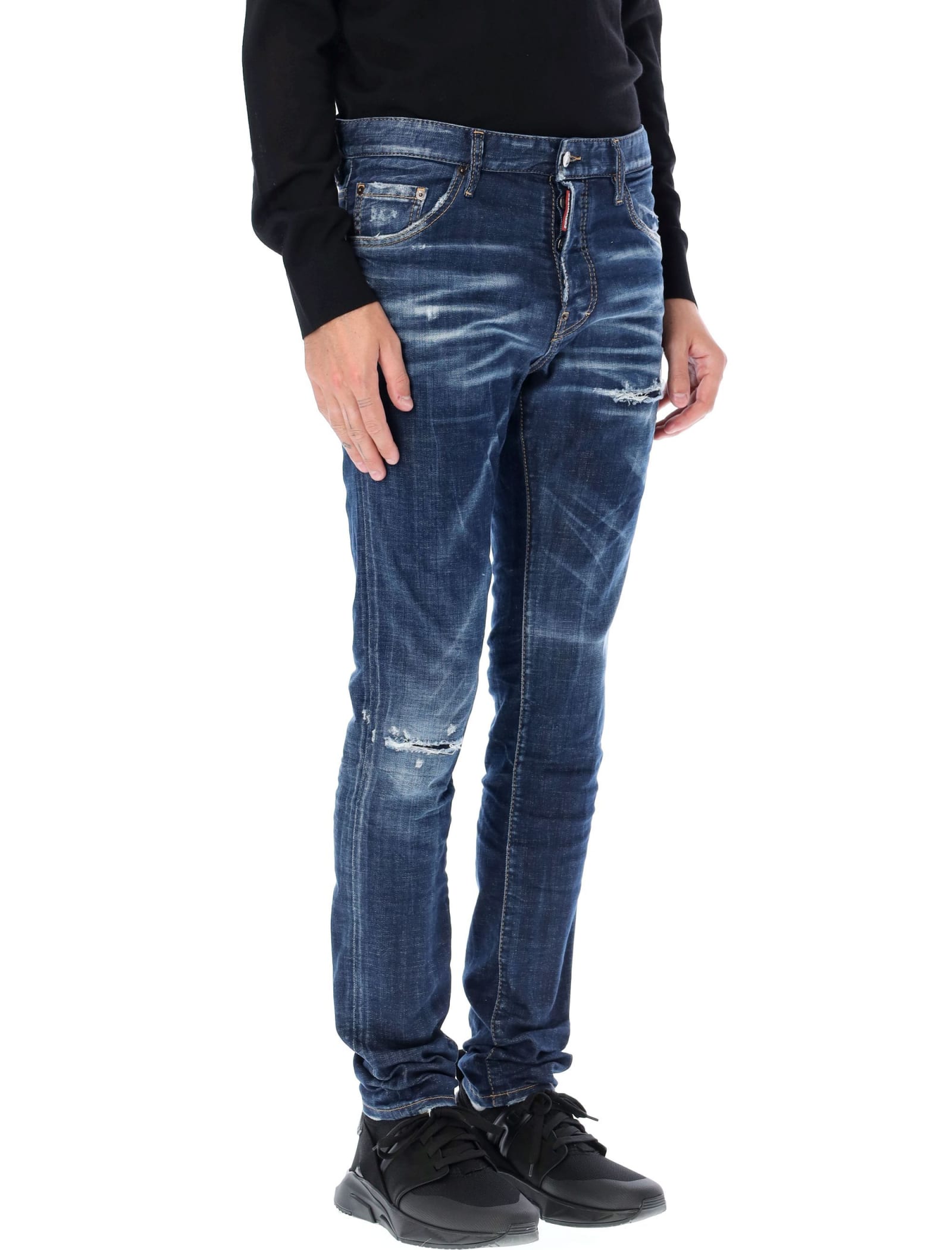 Dsquared2 Dark Crinkle Daisy Wash Cool Guy Jeans | Smart Closet