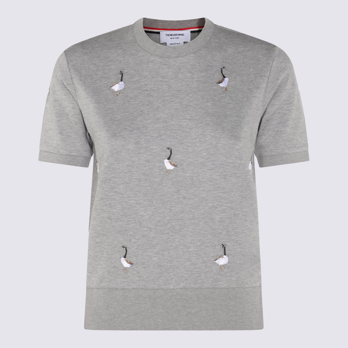 Grey Cotton Knitwear