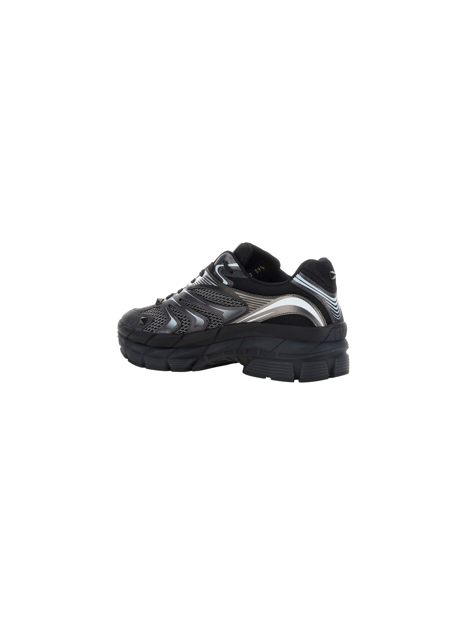 Shop Valentino Ms2960 Sneakers In Black