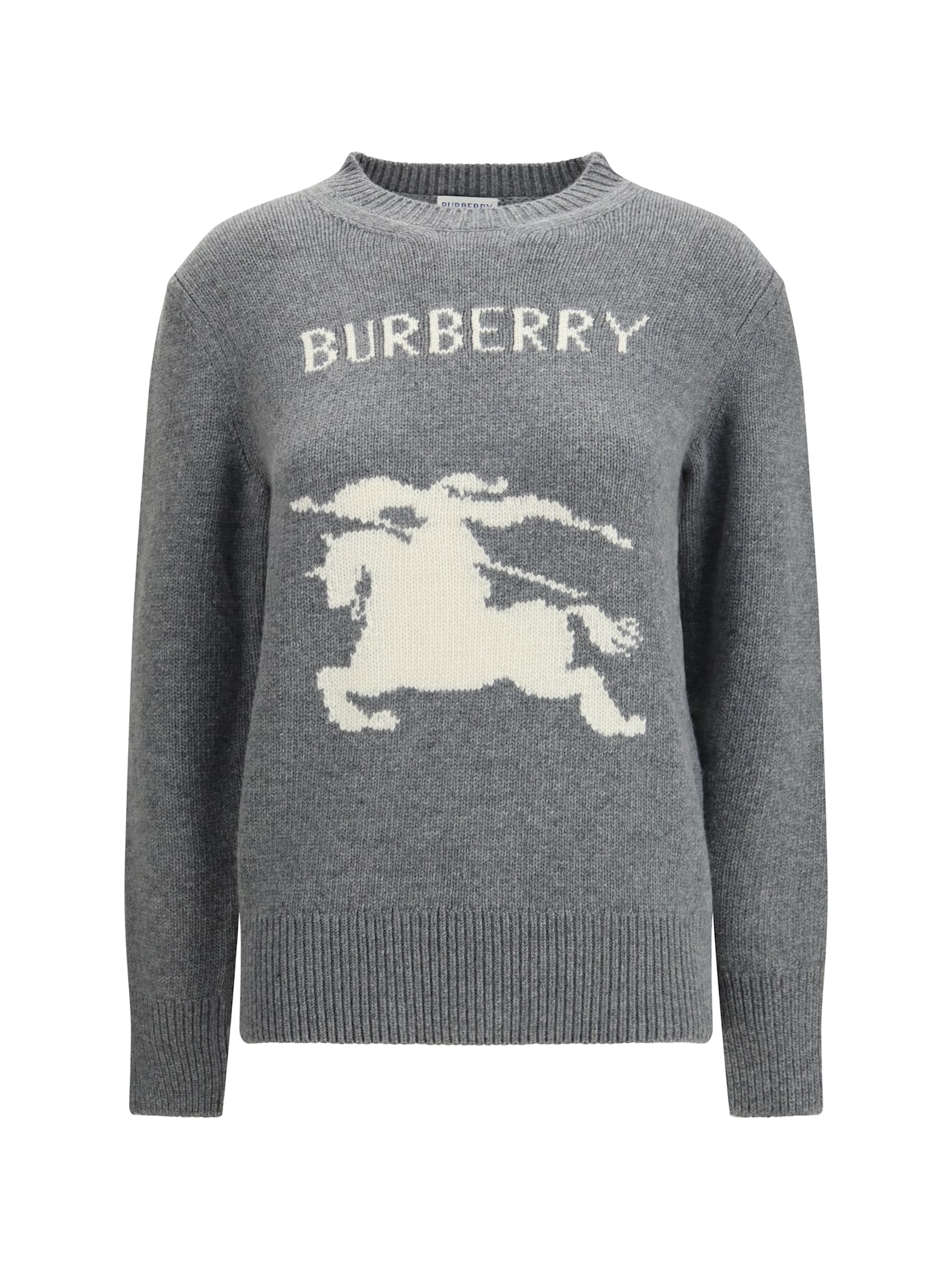 Burberry Wool And Cashmere Sweater With Ekd