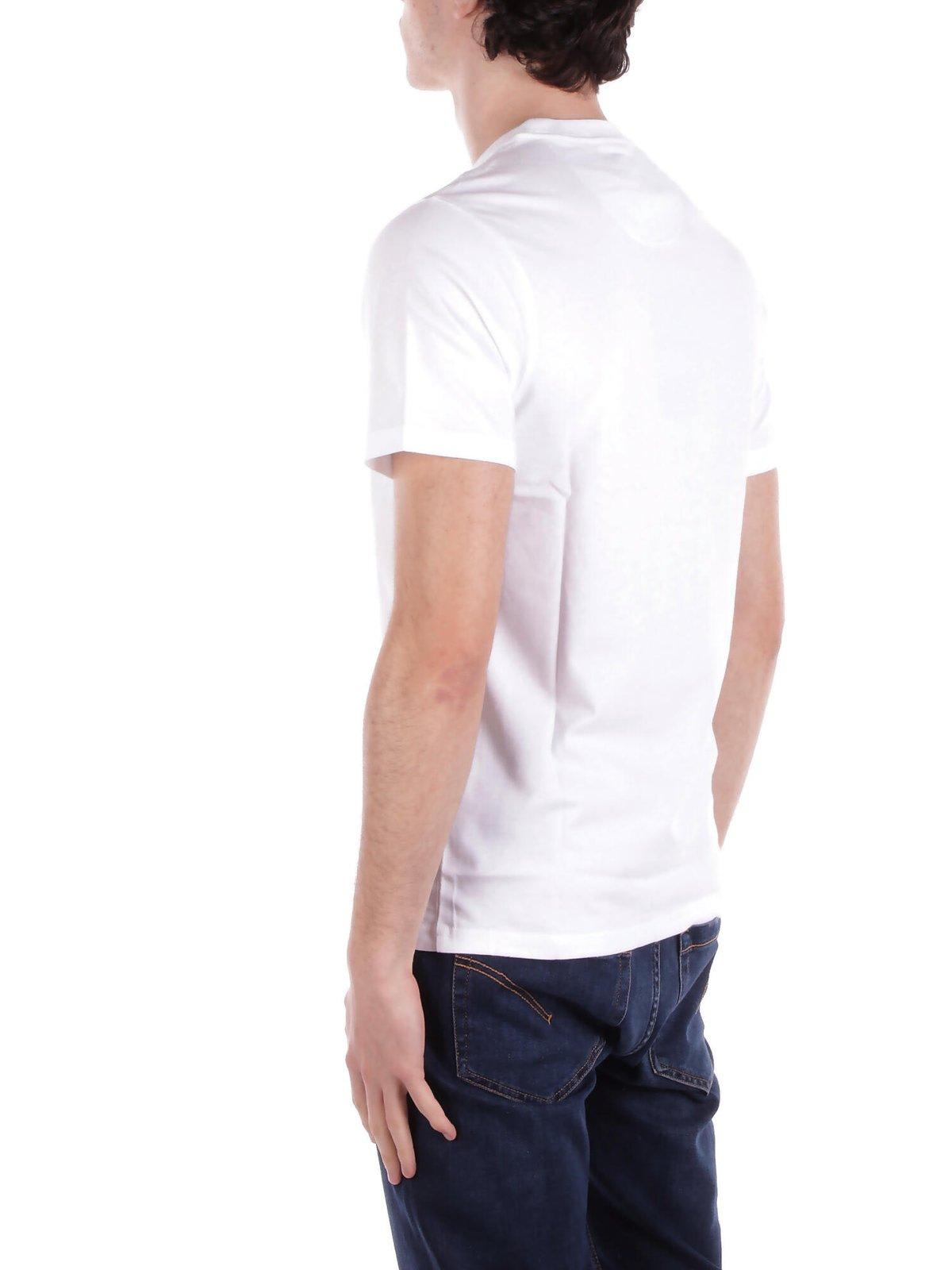 BARBOUR LOGO PRINTED CREWNECK T-SHIRT
