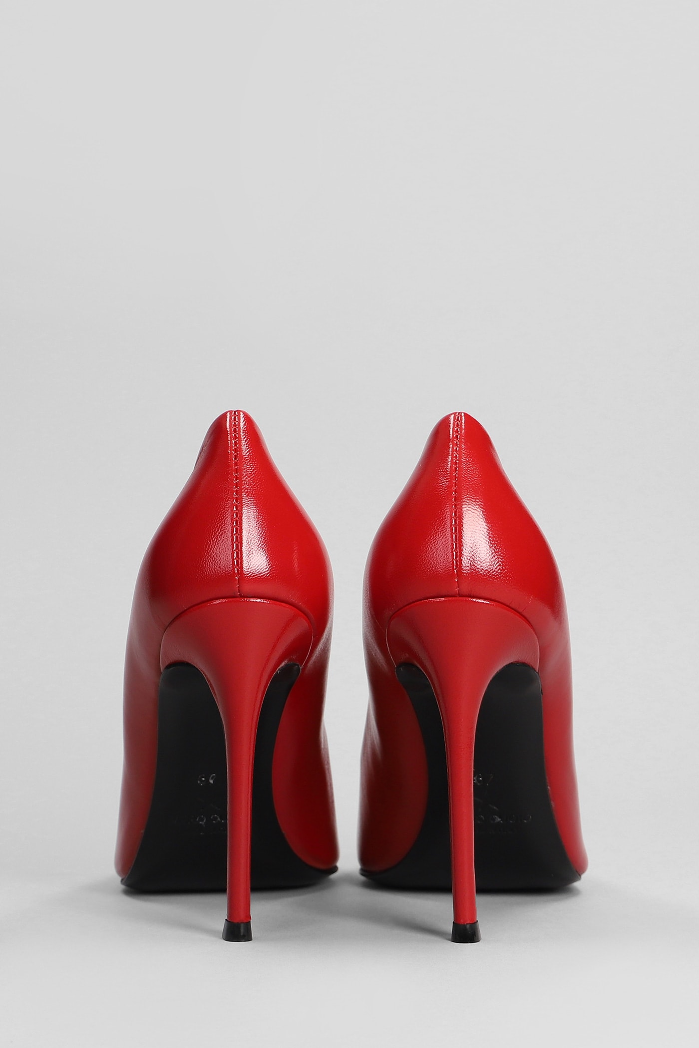 Shop Marc Ellis Pumps In Red Leather