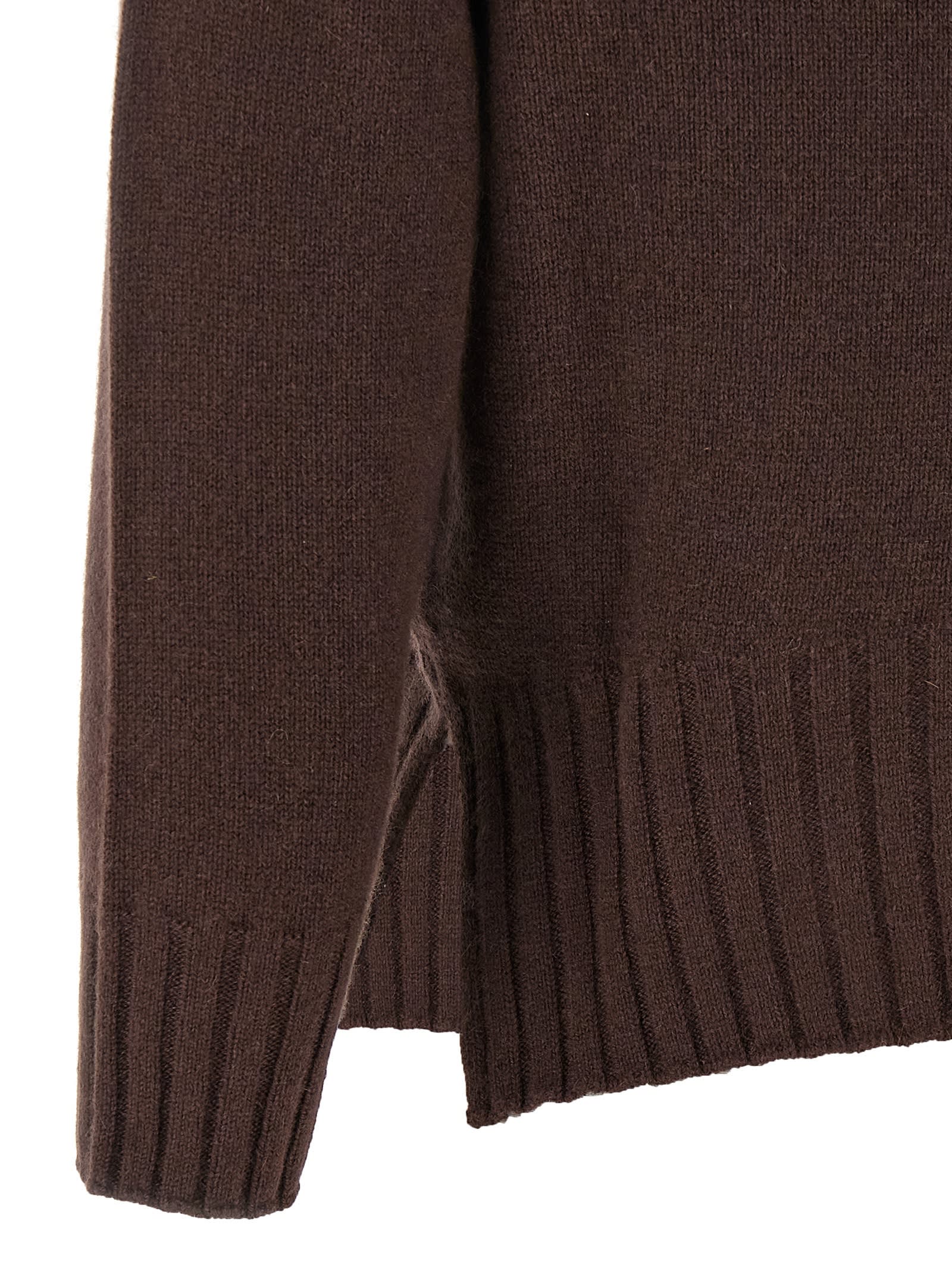 Loulou Studio Mora Sweater In Brown