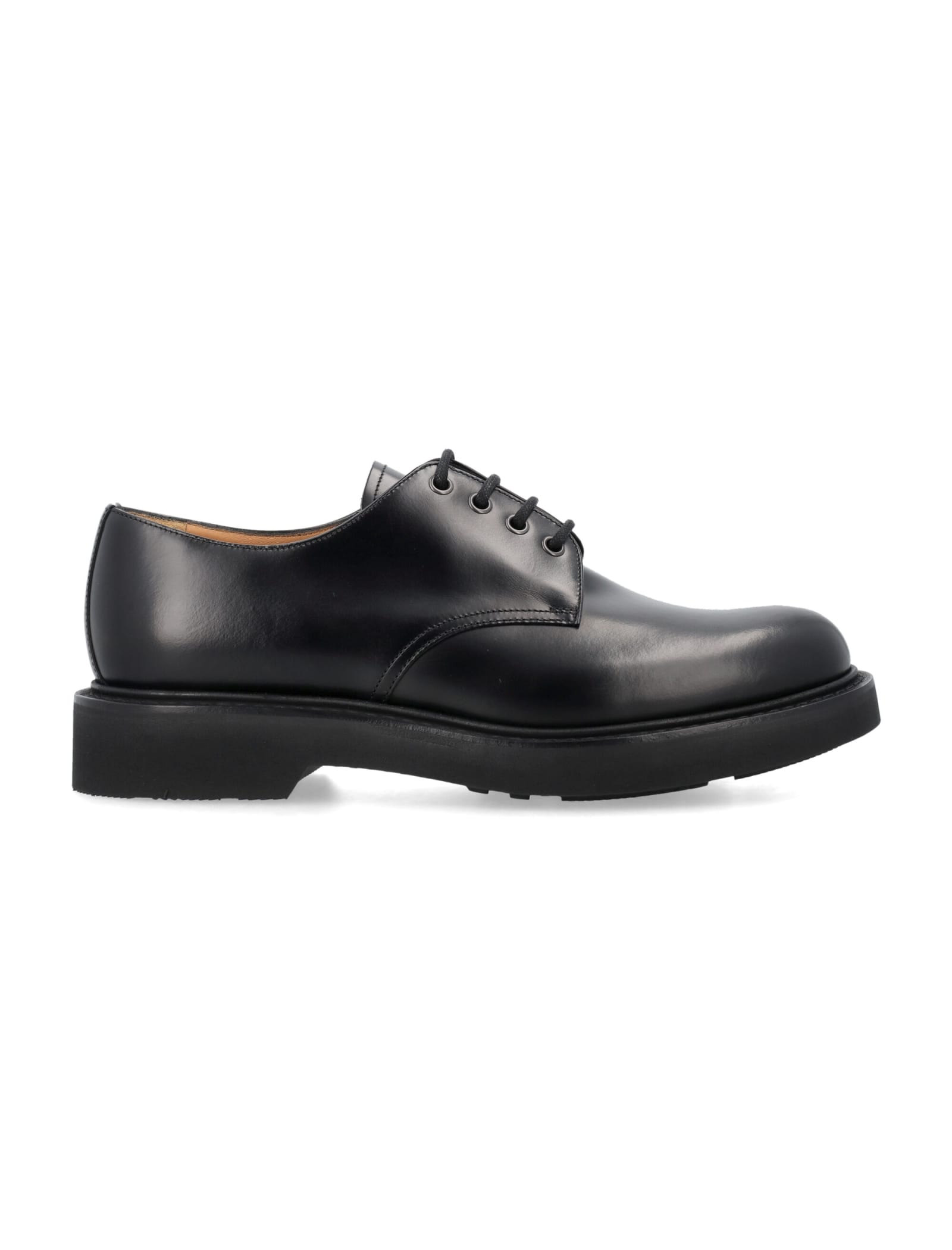 Church's Loafers Churchs Tunbridge Loafer In Brushed Leather In Black