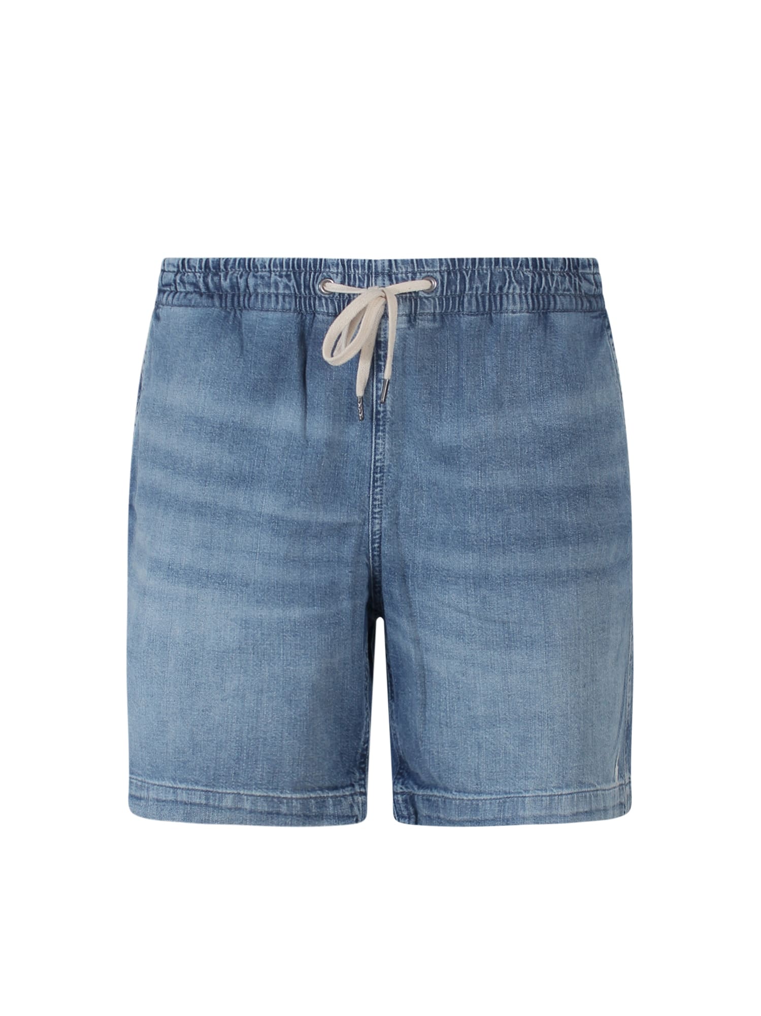 Shop Polo Ralph Lauren Bermuda Shorts In Blue