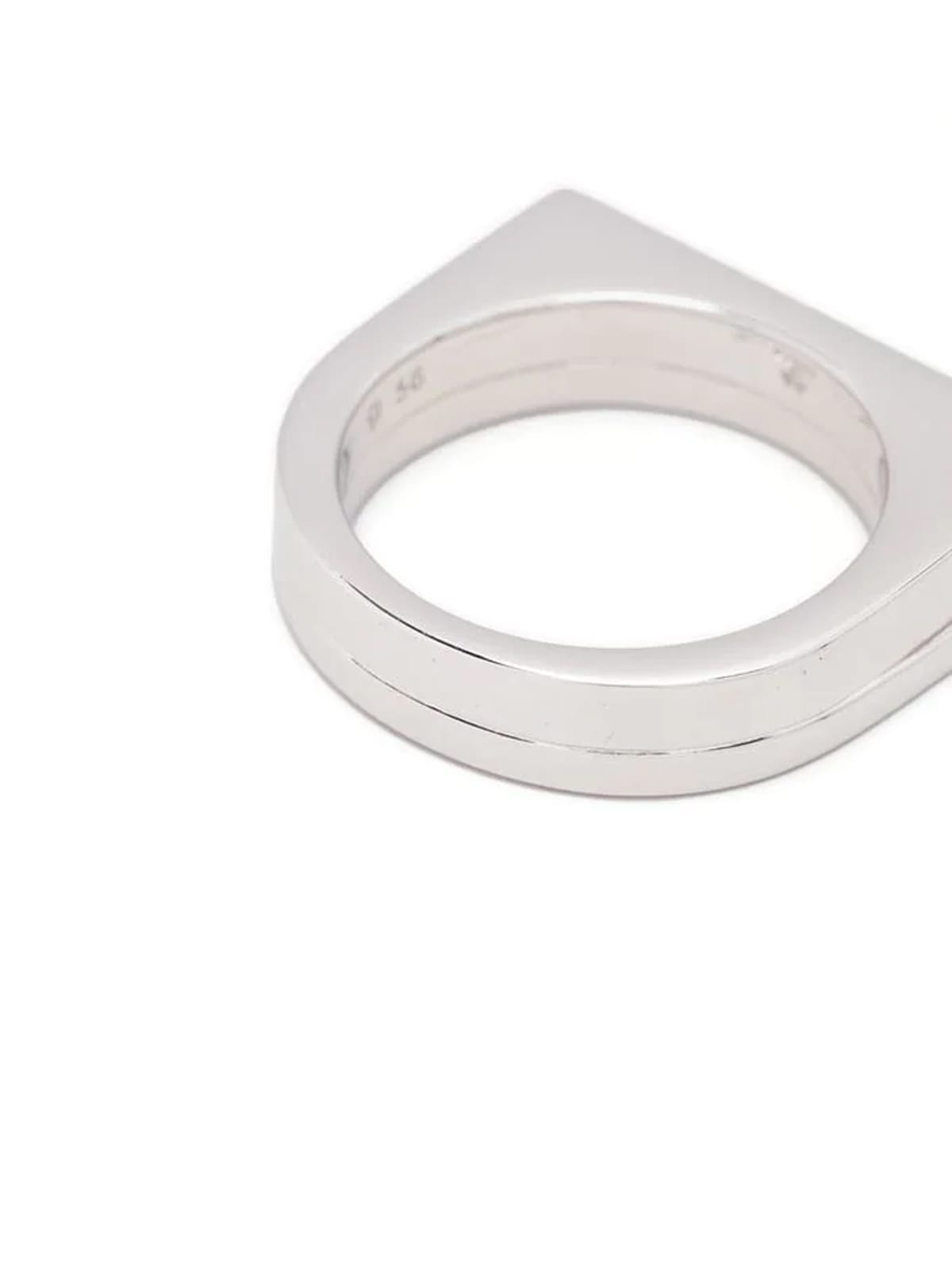 Shop Tom Wood Step Ring In Sterling Silver