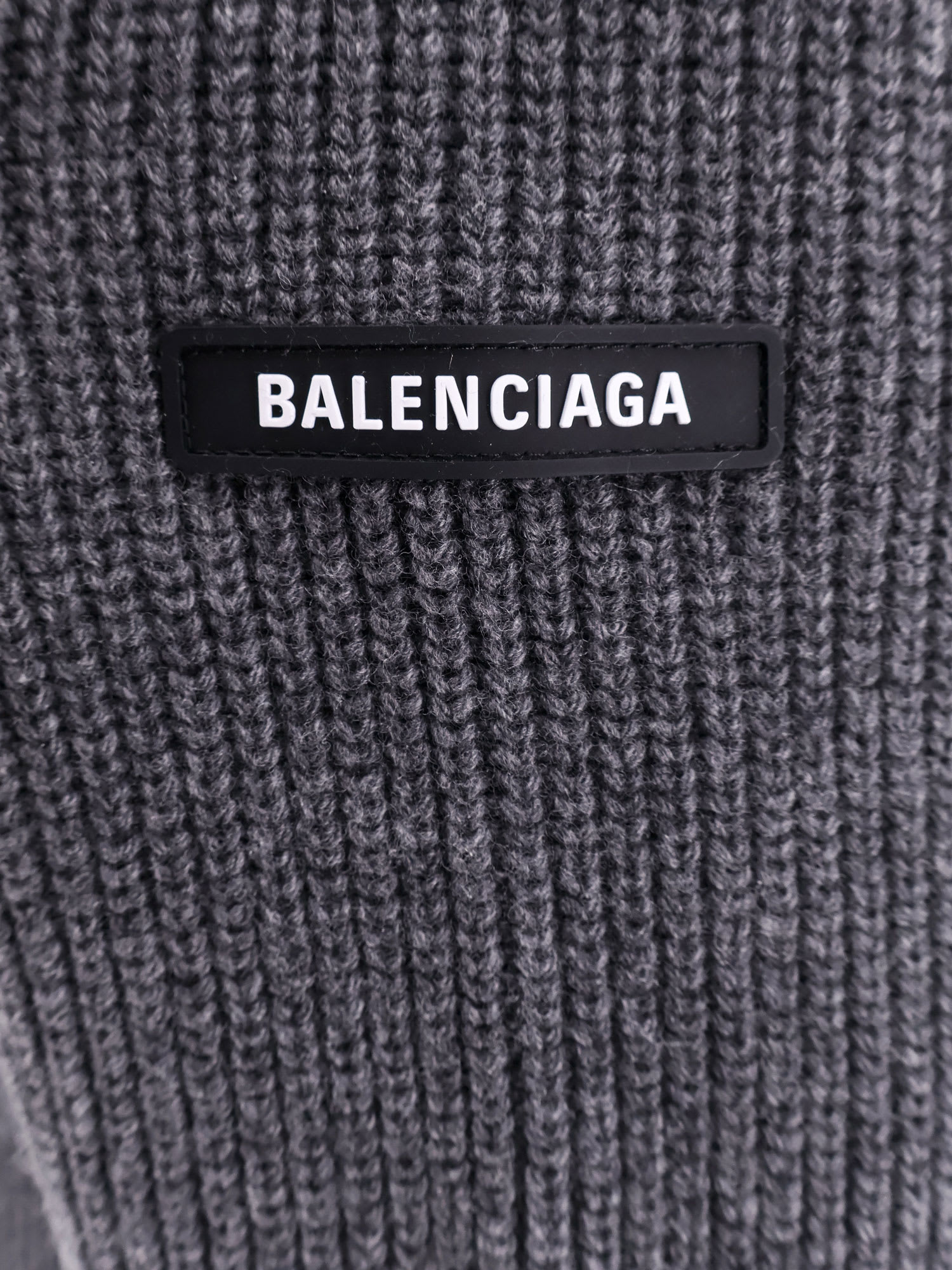 Shop Balenciaga Sweater In Grey