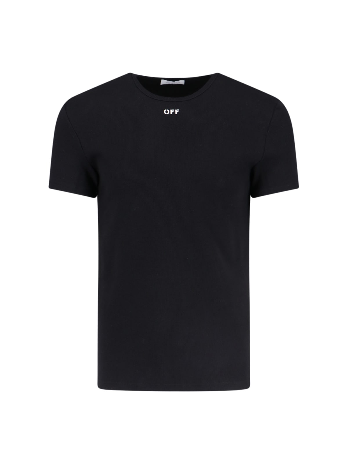 Shop Off-white Logo T-shirt In Black