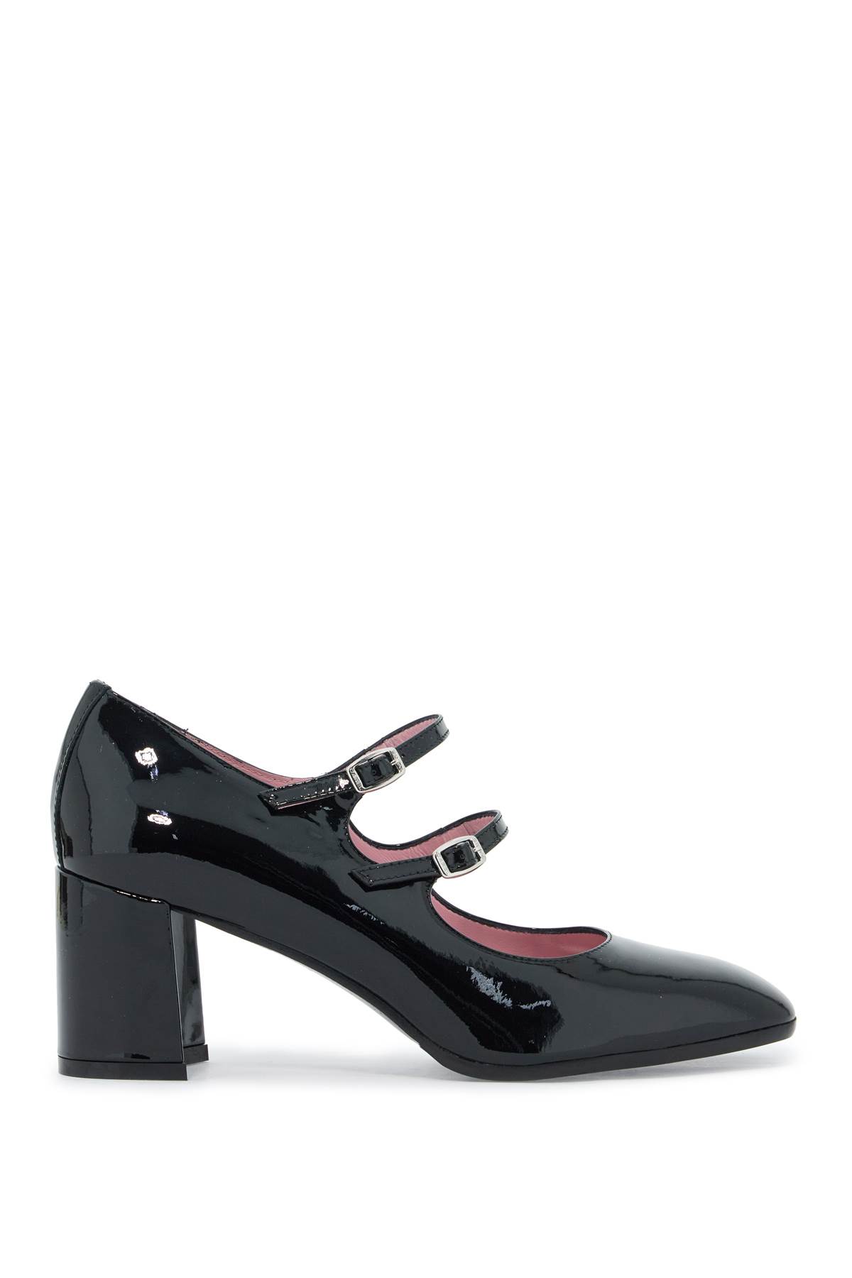 Shop Carel Mary Jane Alice In Patent Leather In Black Patent (black)