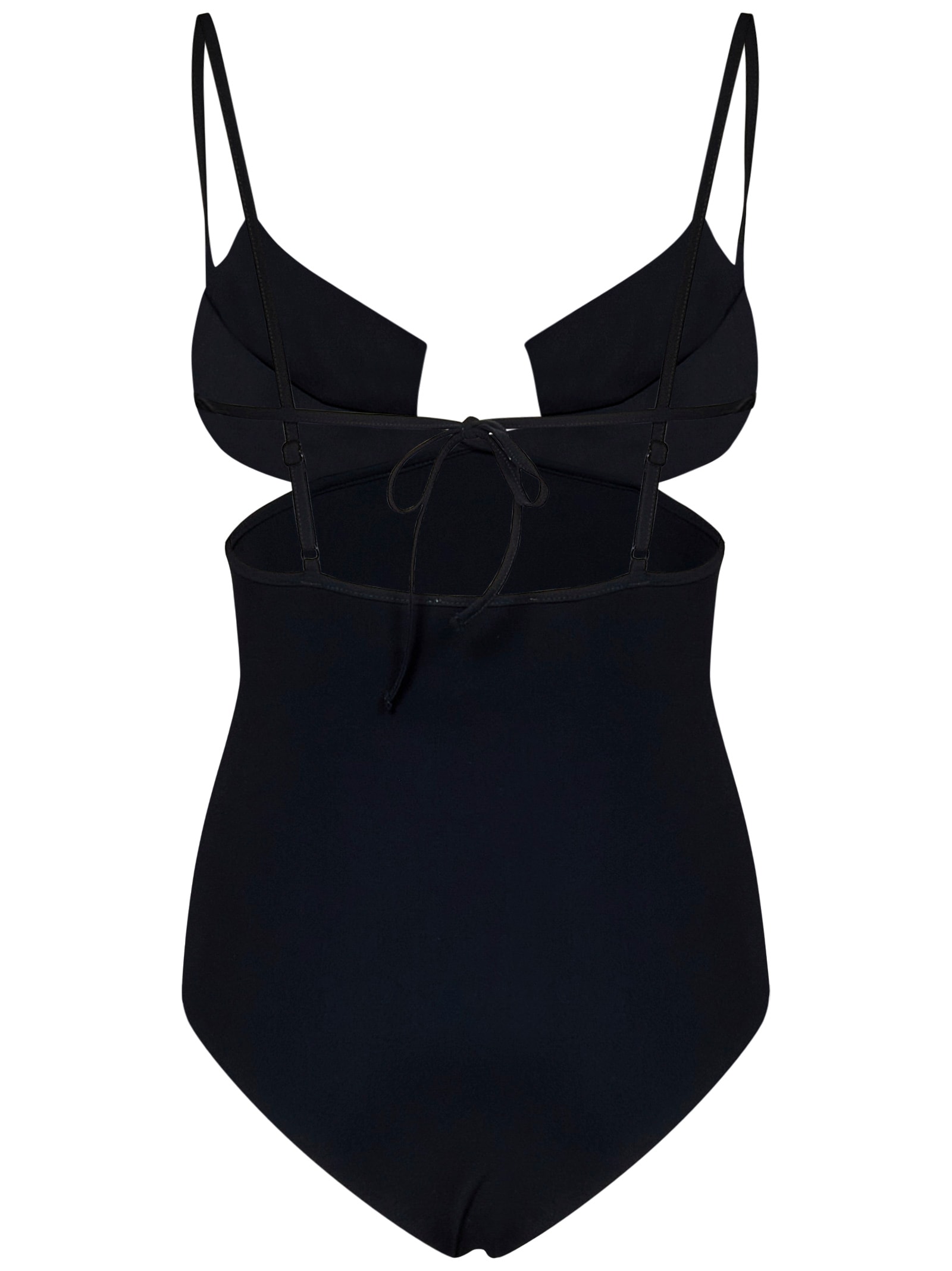 Shop Nensi Dojaka Swimsuit In Black