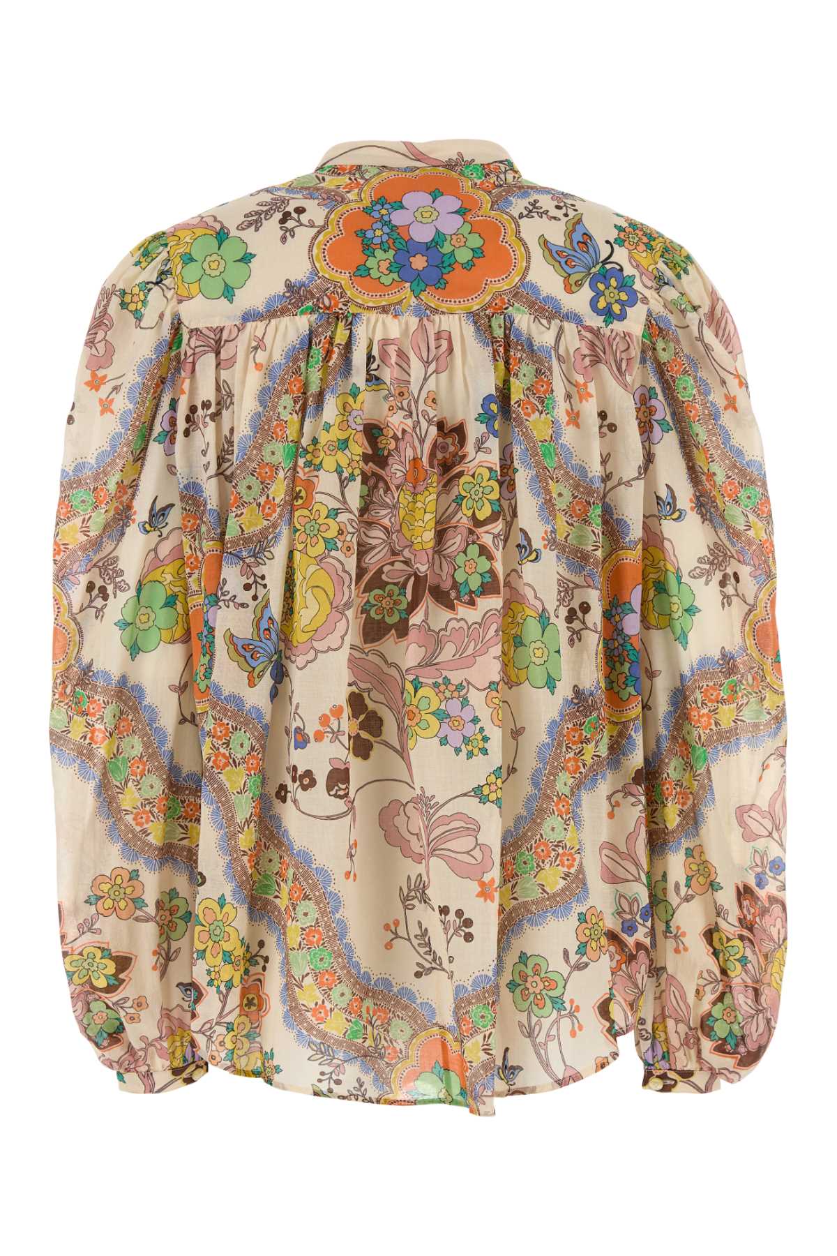 Etro Printed Cotton Shirt In X0803