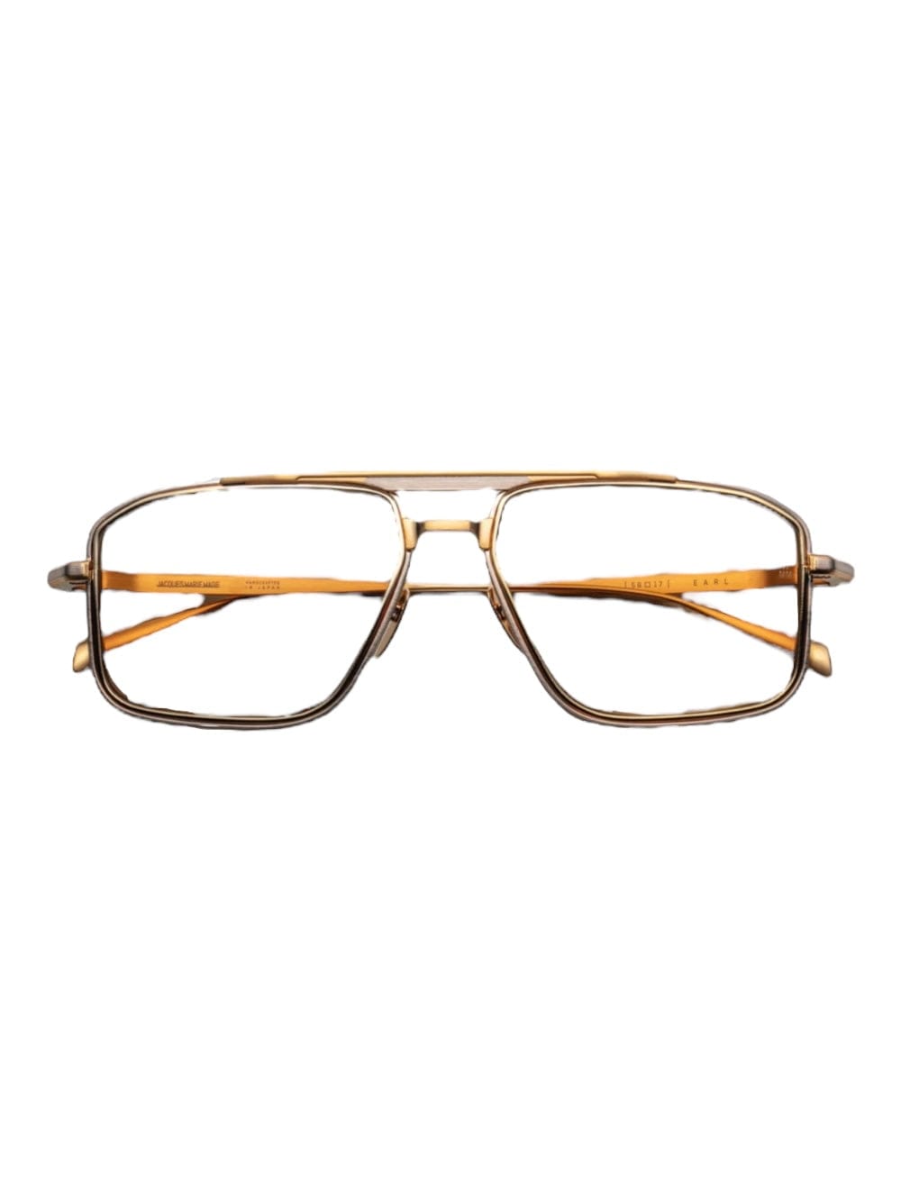 Shop Jacques Marie Mage Earl - Gold Glasses