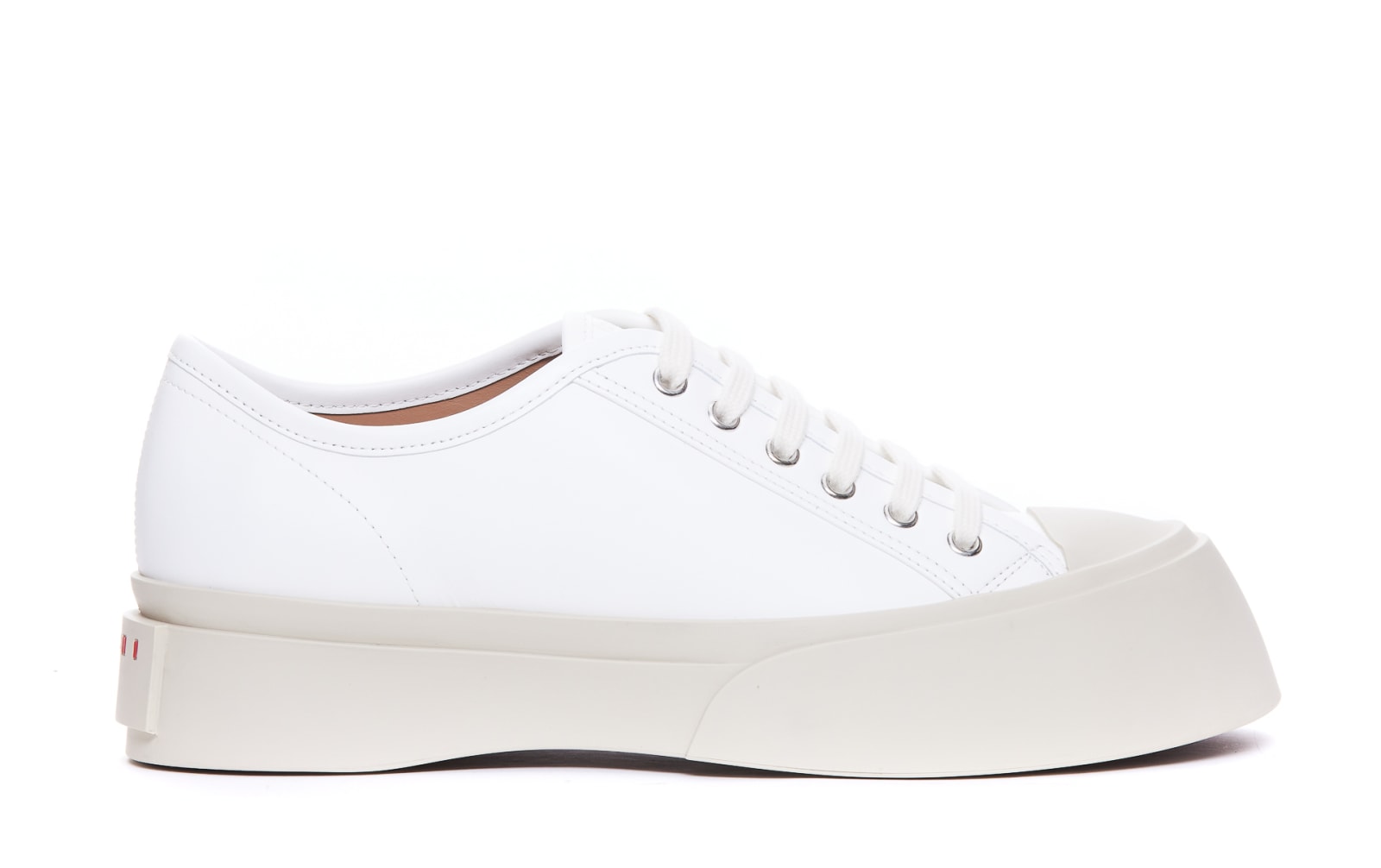 Shop Marni Pablo Sneakers In White