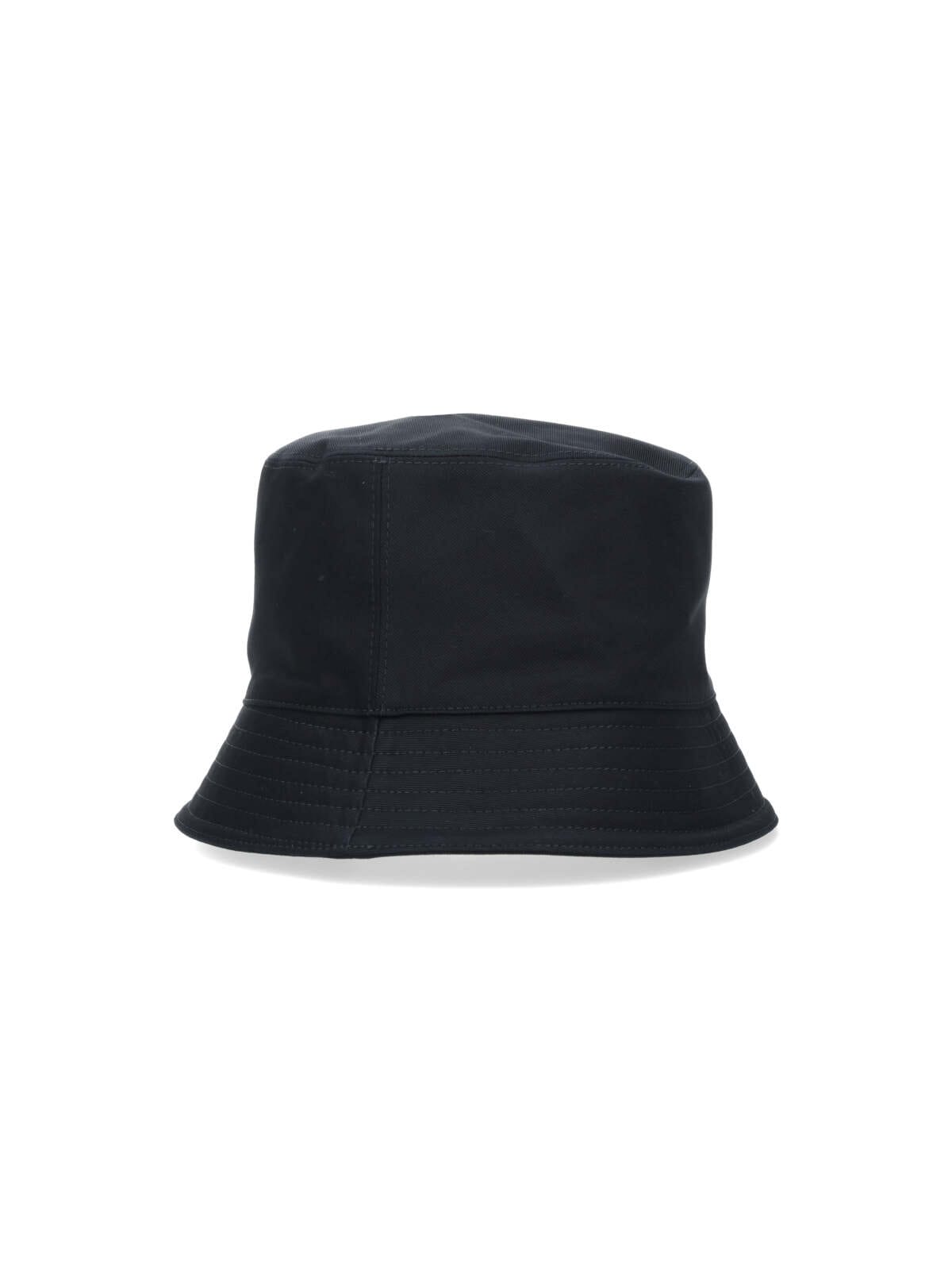 Shop Marni Logo Bucket Hat In Black