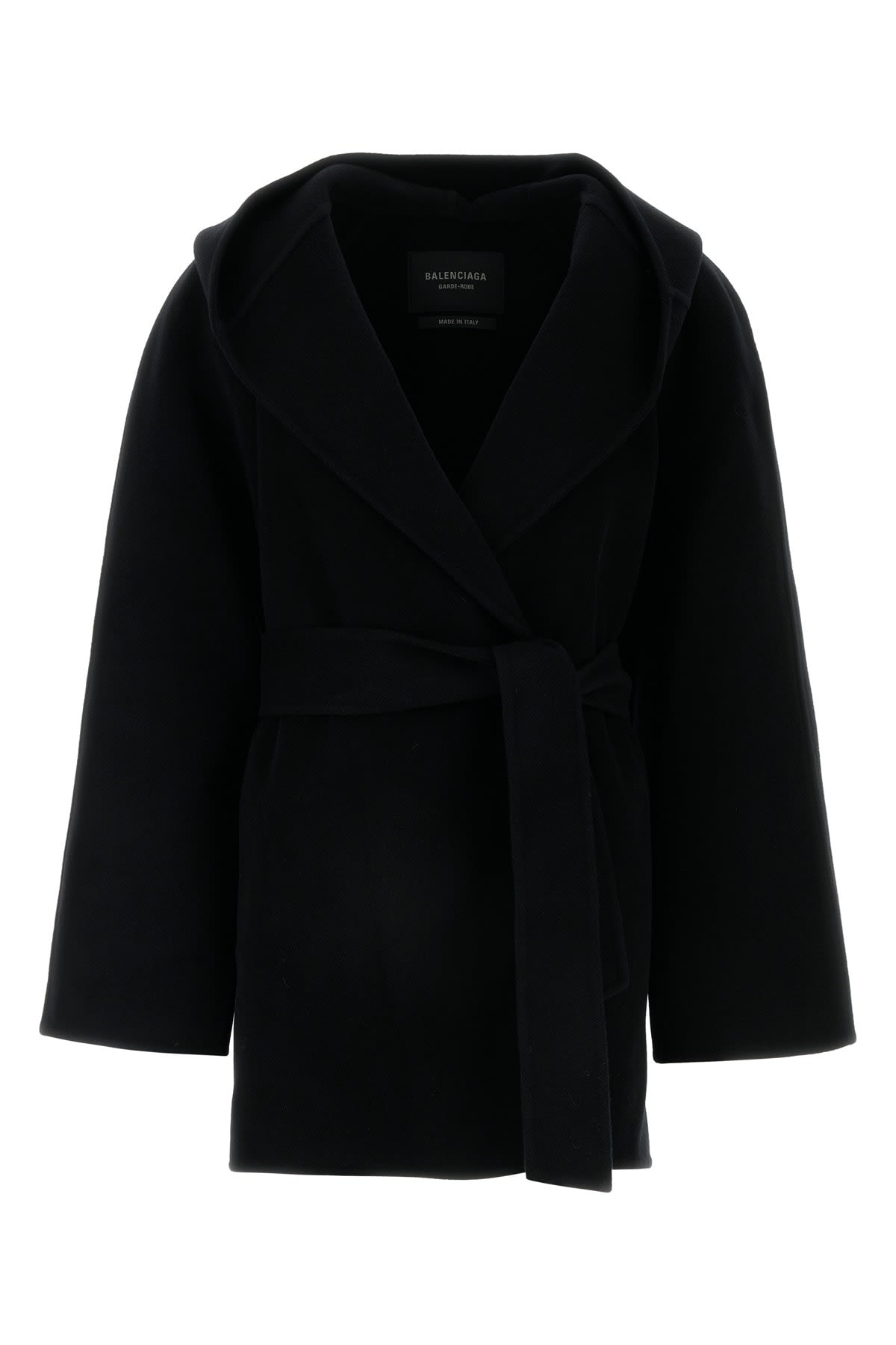 Shop Balenciaga Blanket Jacket In Black