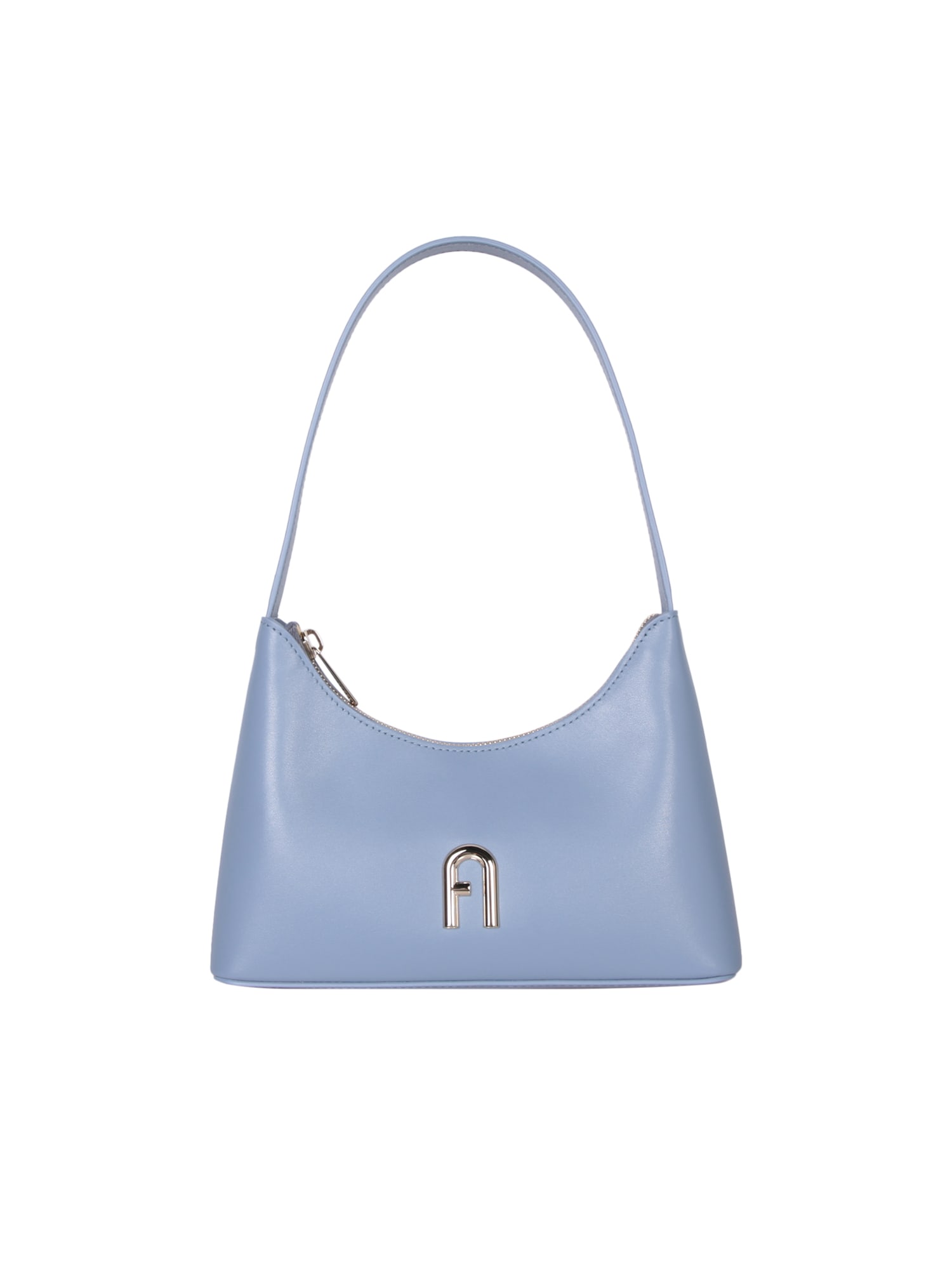 Furla Diamante Mini Celeste Bag In Blue