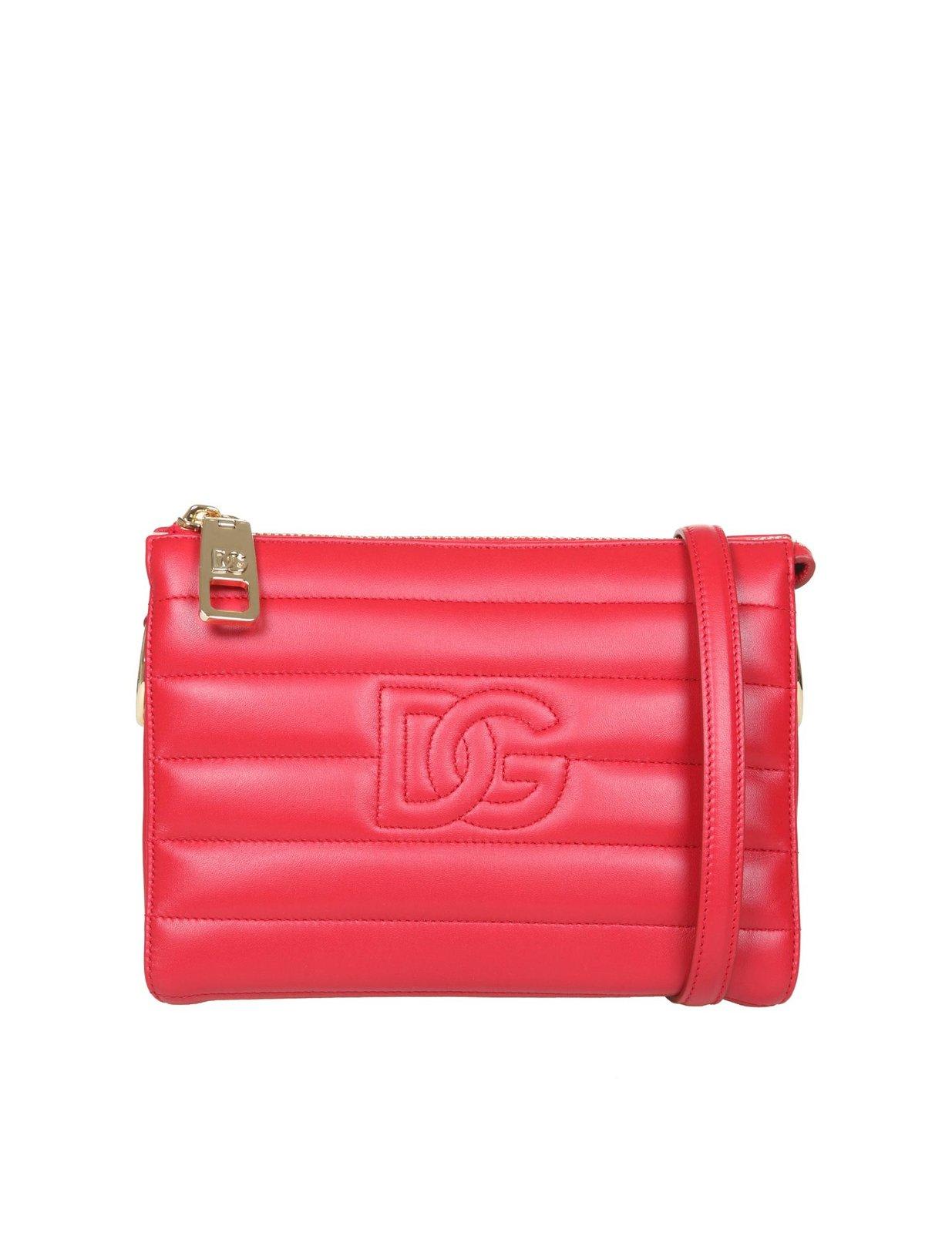 Dolce && Gabbana Medium Quilted Tris Bag