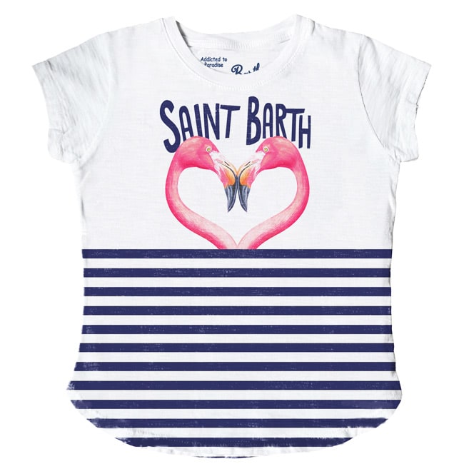 MC2 Saint Barth Flamingo Kiss Girls T-shirt