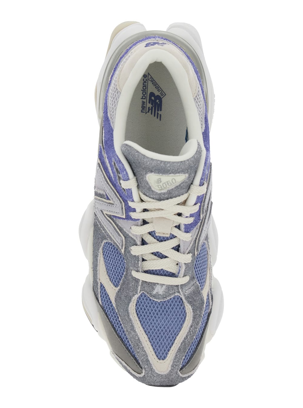 New Balance Multicolor Low Top Sneaker With Logo Detail On The Side In Suede And Tech Fabric Unisex