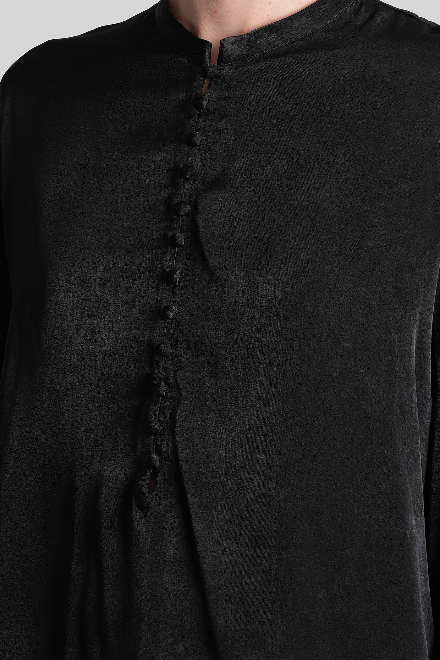 Iro Ezia Blouse In Black Polyester In Black