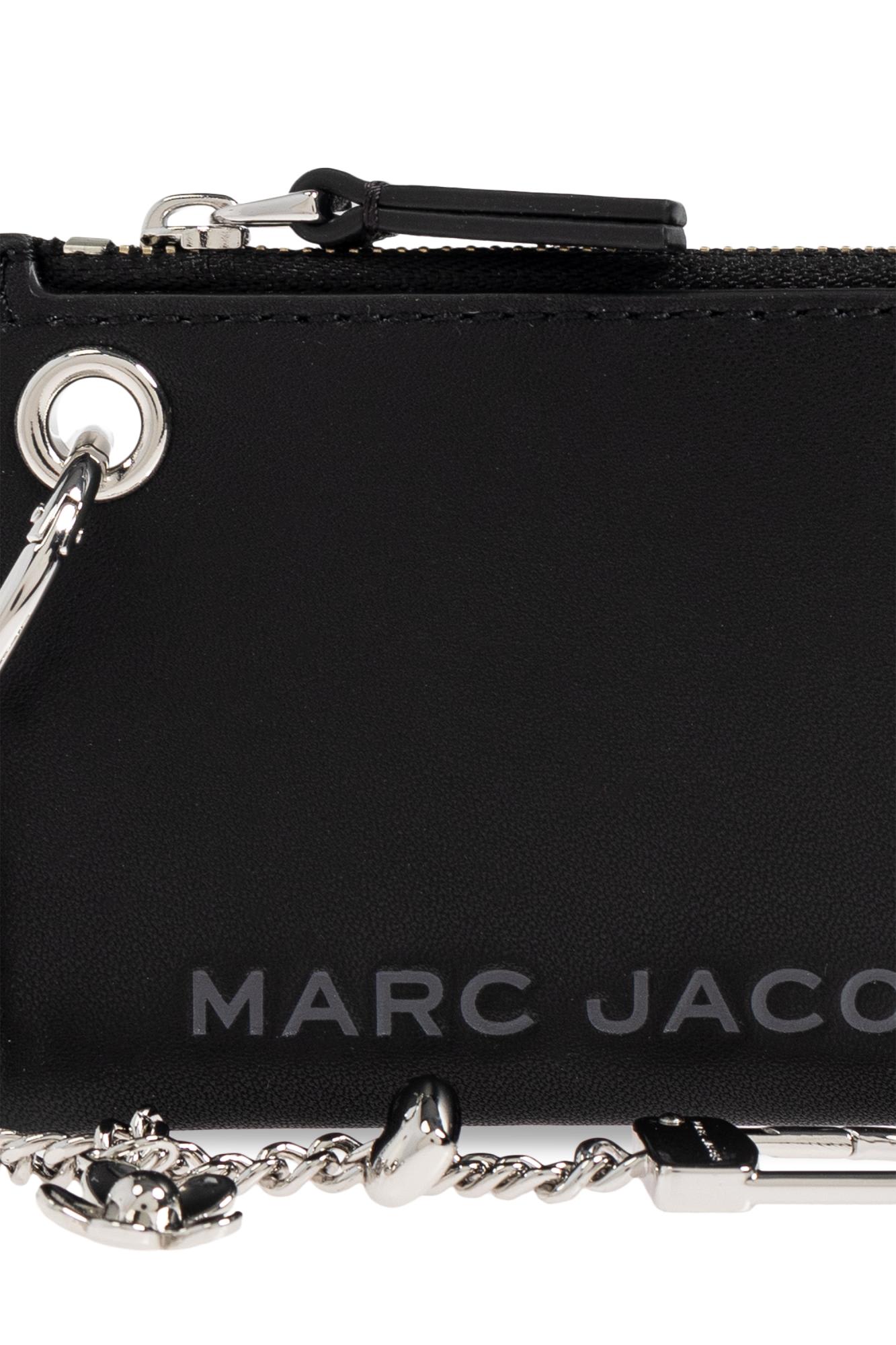 Marc Jacobs The Top Zip Charm Wallet Accessories In Black