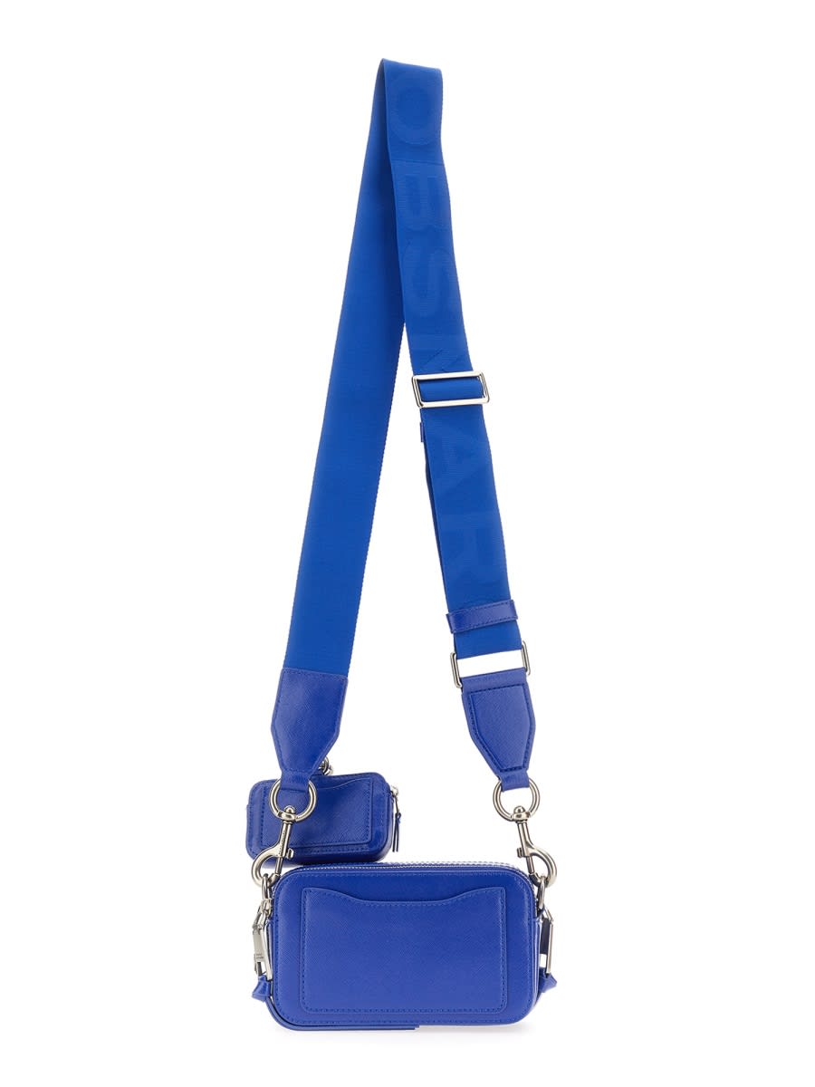Shop Marc Jacobs The Snapshot Bag In Blue