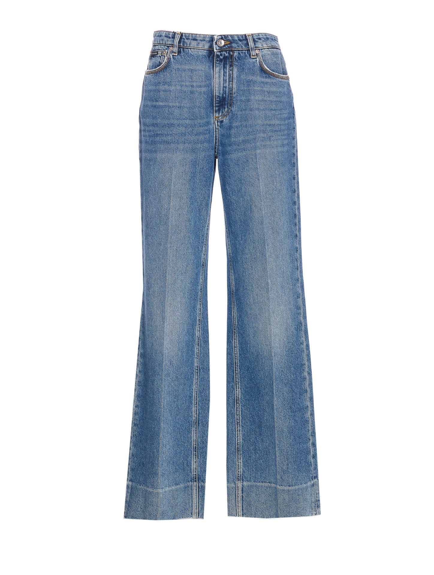 Dolce & Gabbana Denim Pants In Blue