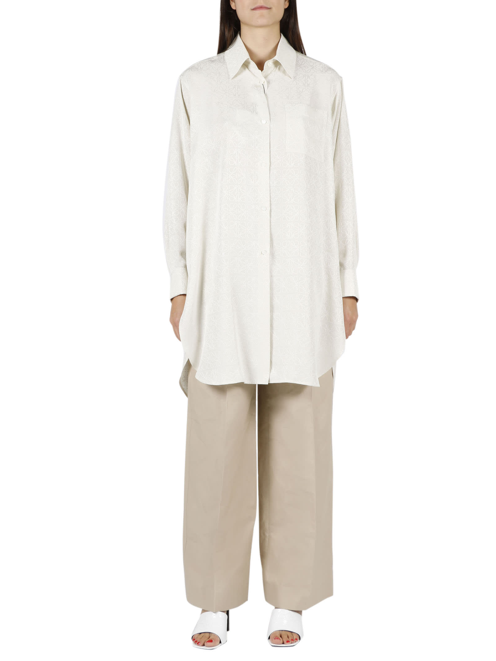 Loewe Anagram Jacquard Long Shirt