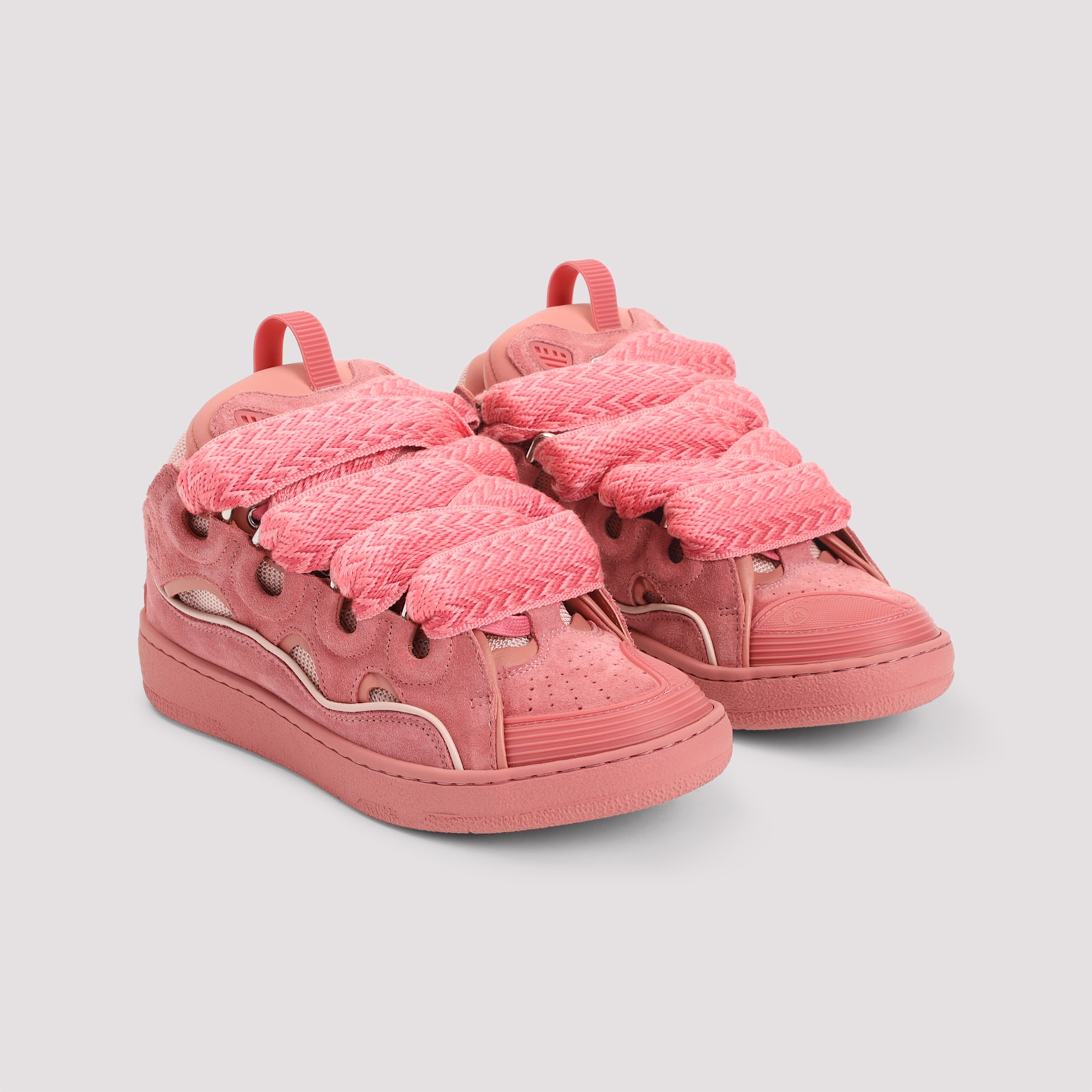 Lanvin Curb Sneakers In Multi