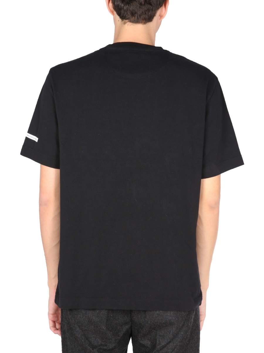 Shop Barbour X Engineered Garments T-shirt In Black