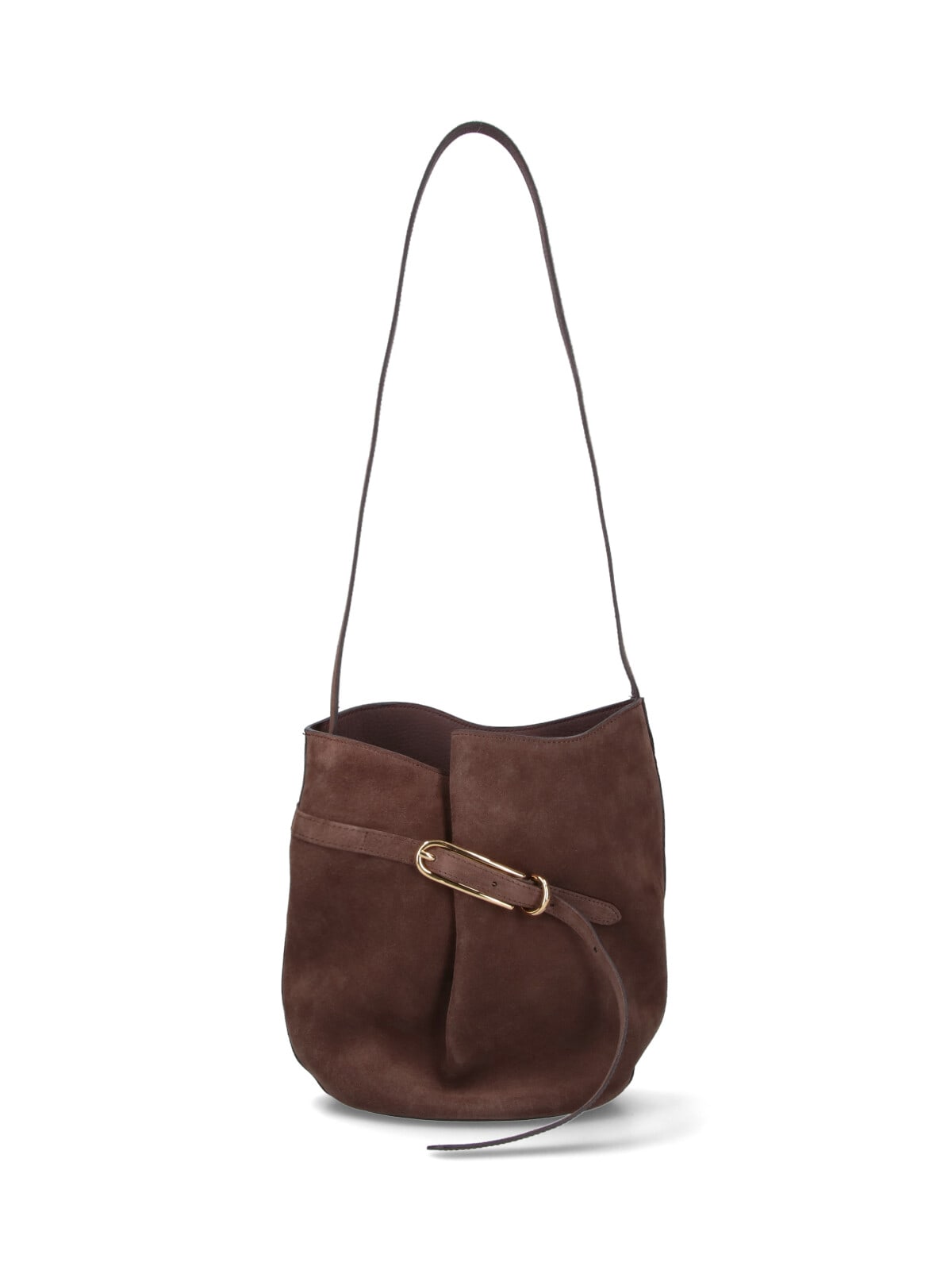 Little Liffner Medium Bucket Bag Belted Bag In Brown