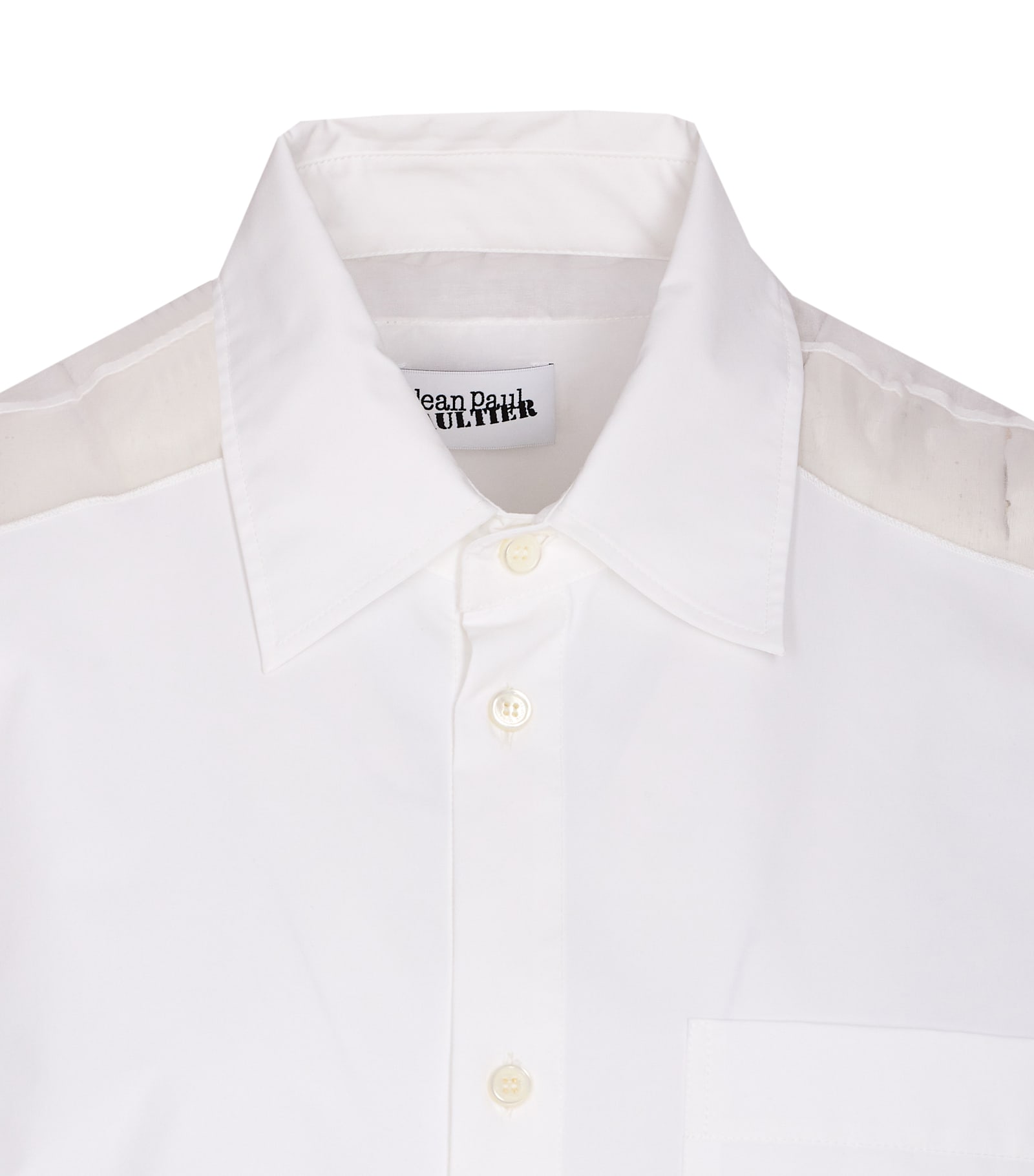 Jean Paul Gaultier Button-front Shirt In White