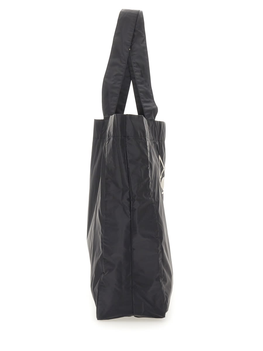 Shop Rick Owens X Champion Nylon Tote Bag In Black