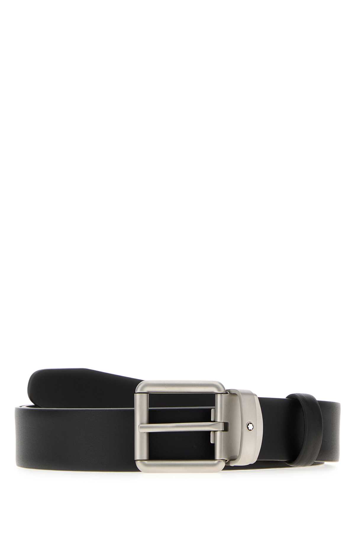 Black Leather Belt
