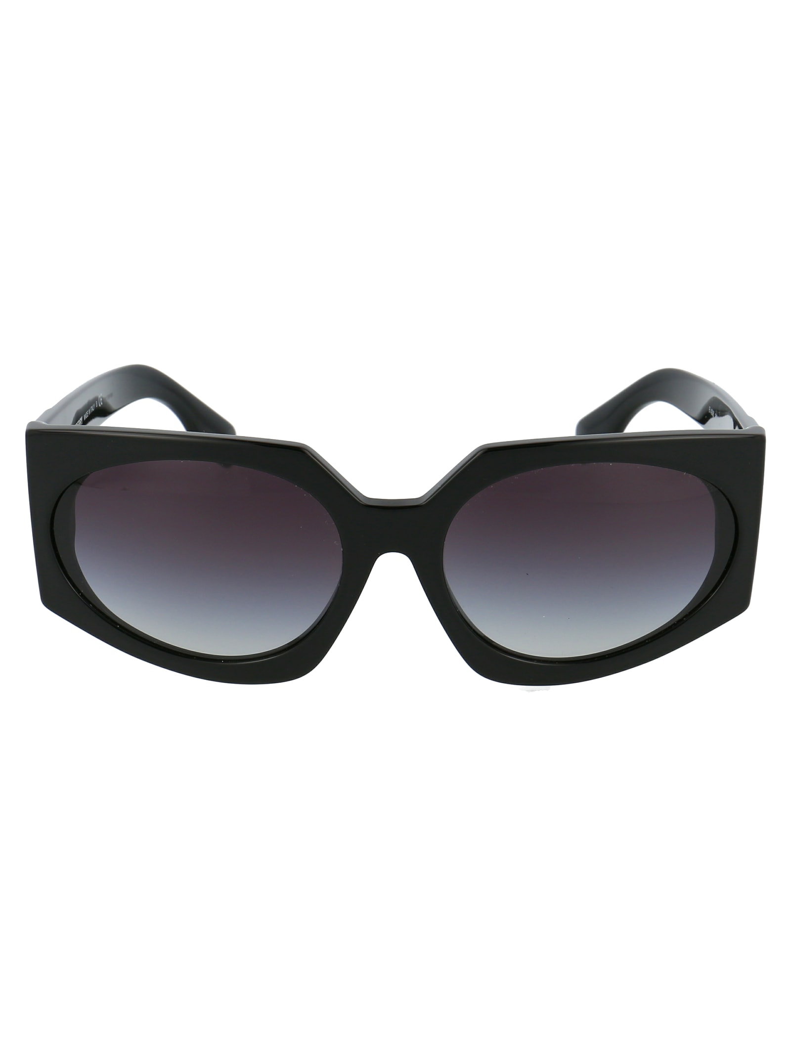 Burberry Juno Sunglasses In 30018g Black