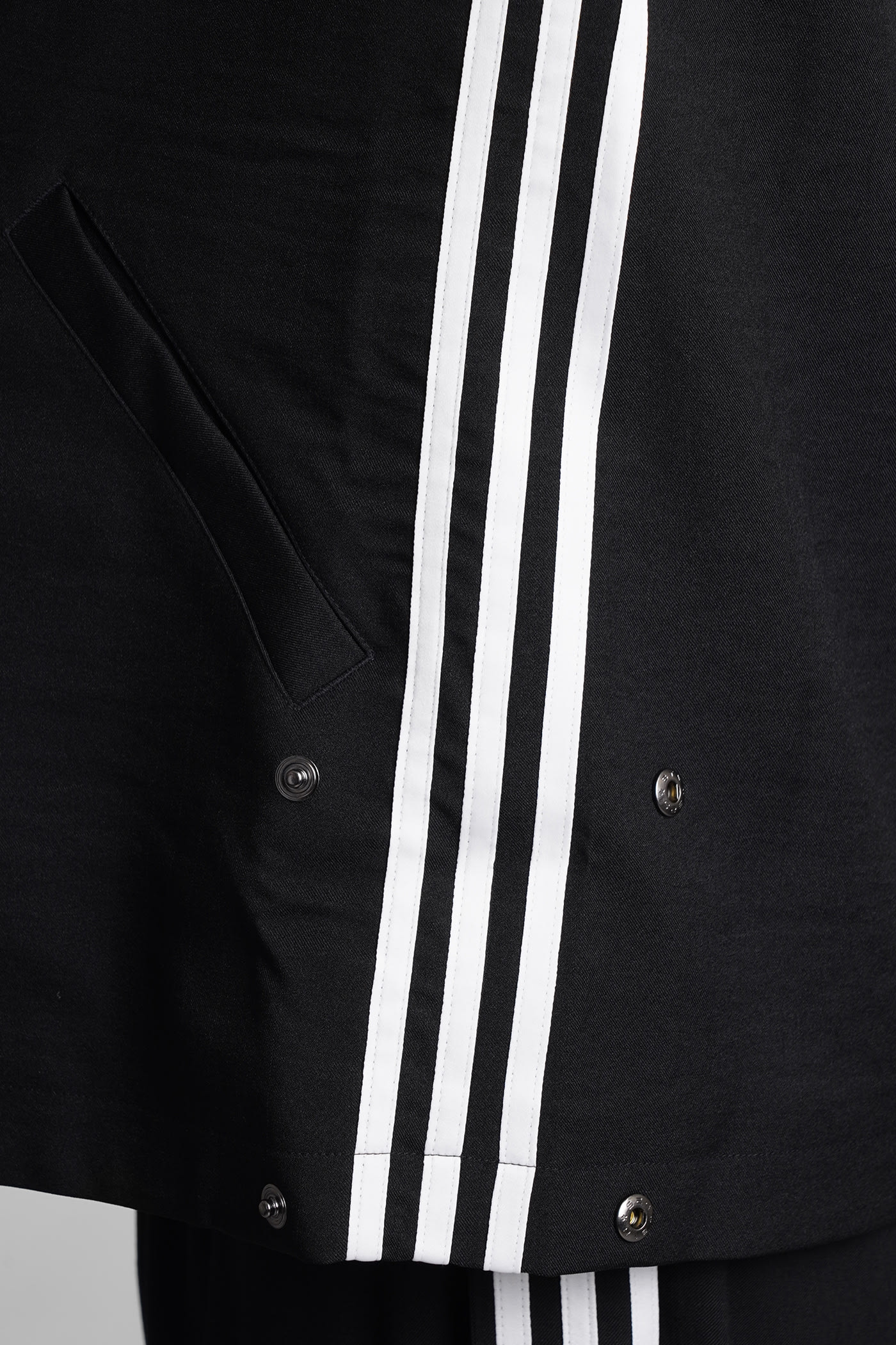 Shop Y-3 Casual Jacket In Black Polyester